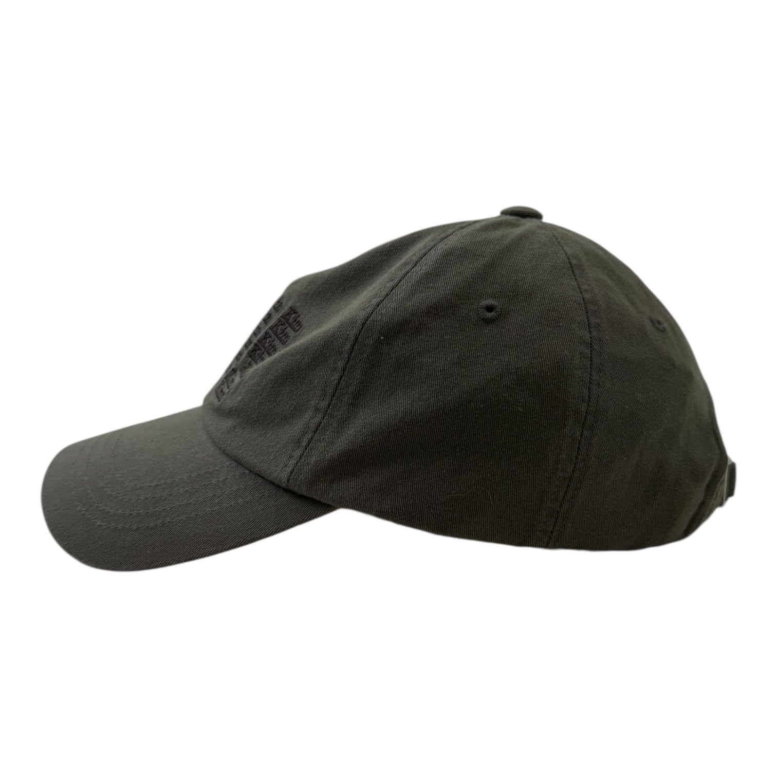 Matin Kim Lettering Ball Cap Olive