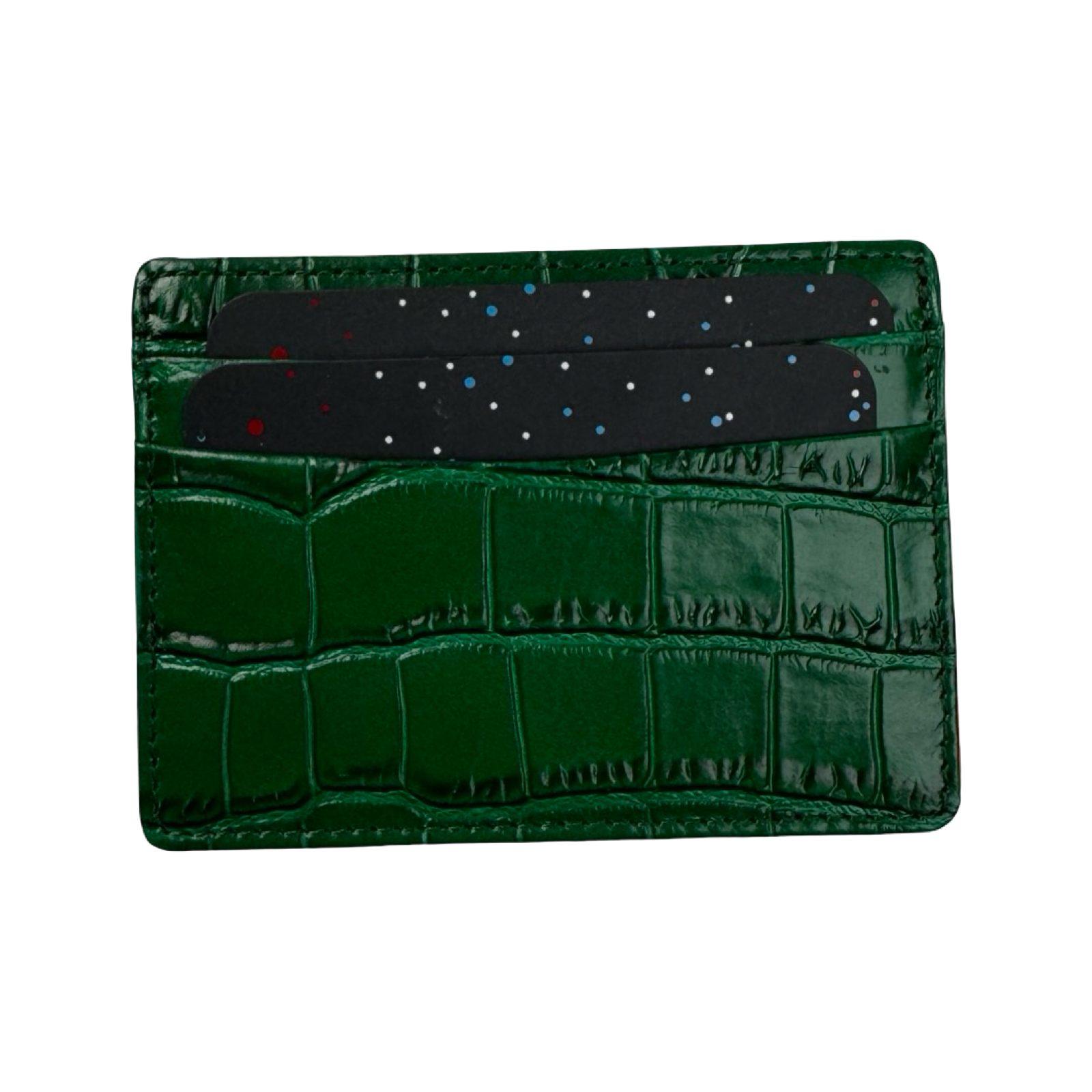 Billionaire Boys Club Cardholder Wallet Green/Orange
