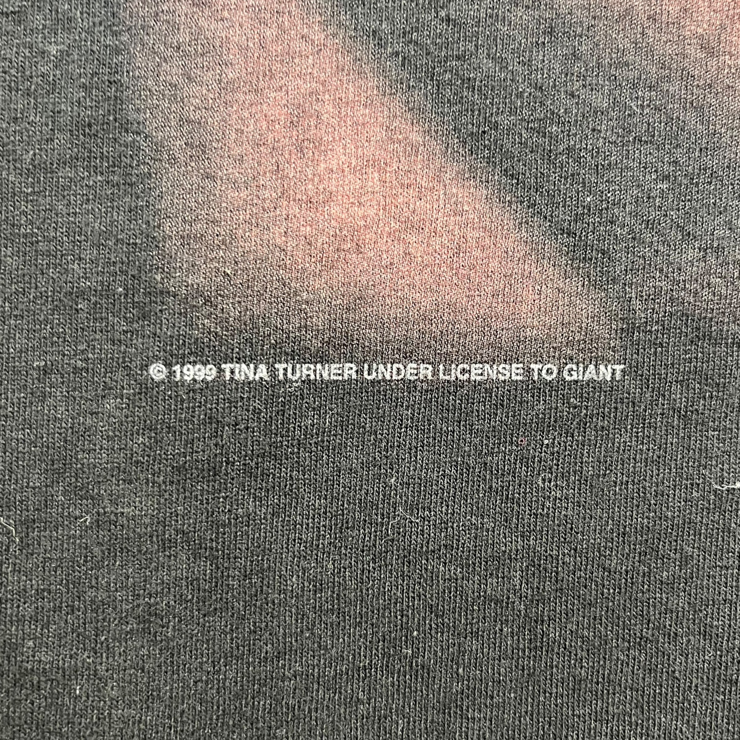 1999 Tina Turner Twenty Four Seven Tee Black