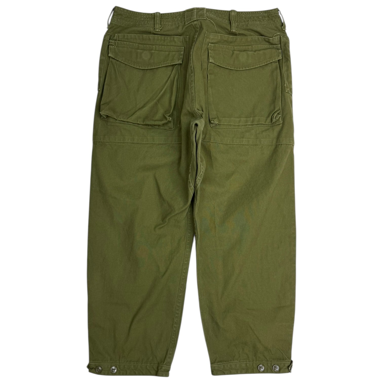 Sassafras Digs Crew Pants 4/5 Olive Green