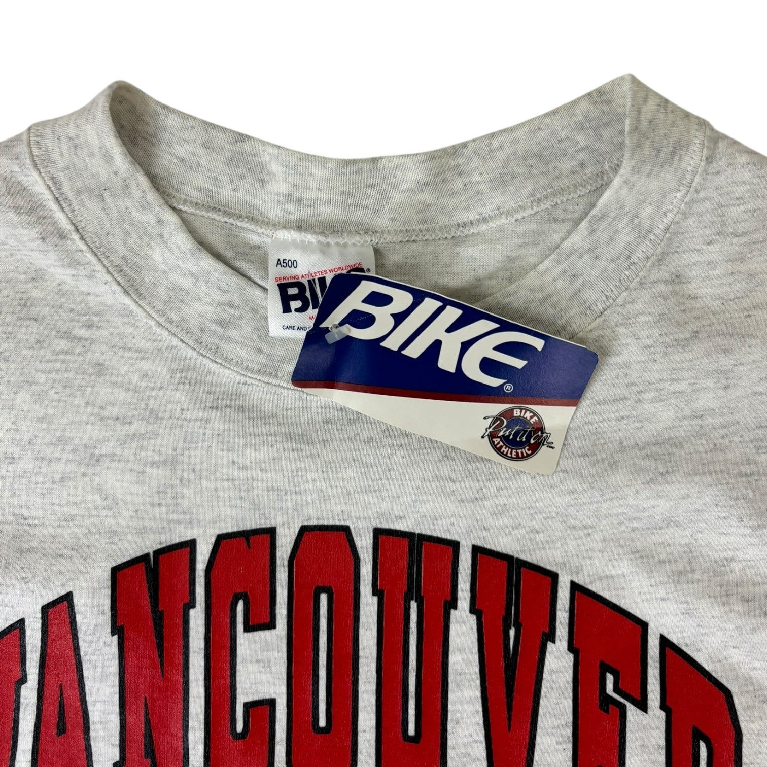 Vintage 1993 Vancouver Canucks T-Shirt Grey