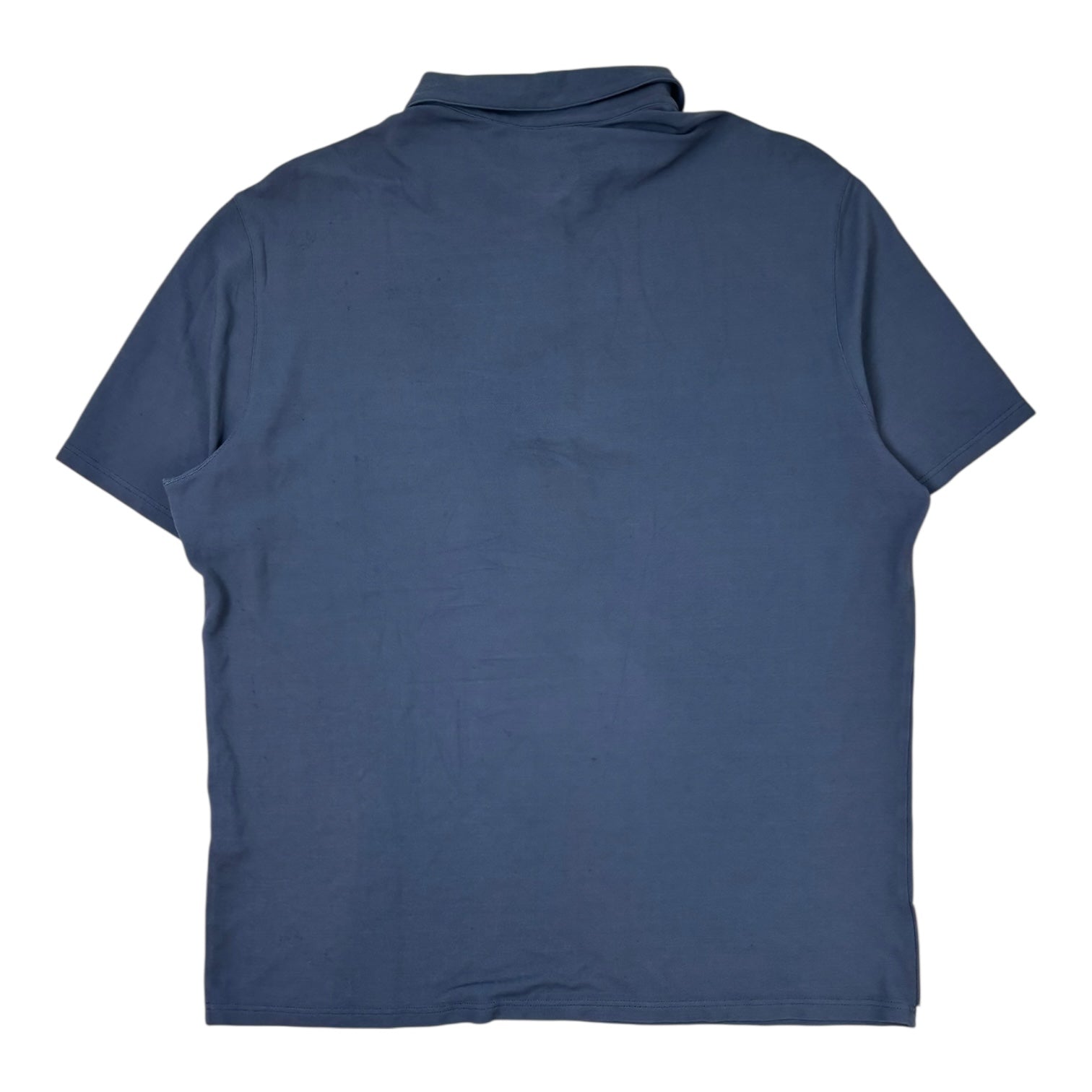 Prada Quarter-Zip Polo T-Shirt Navy