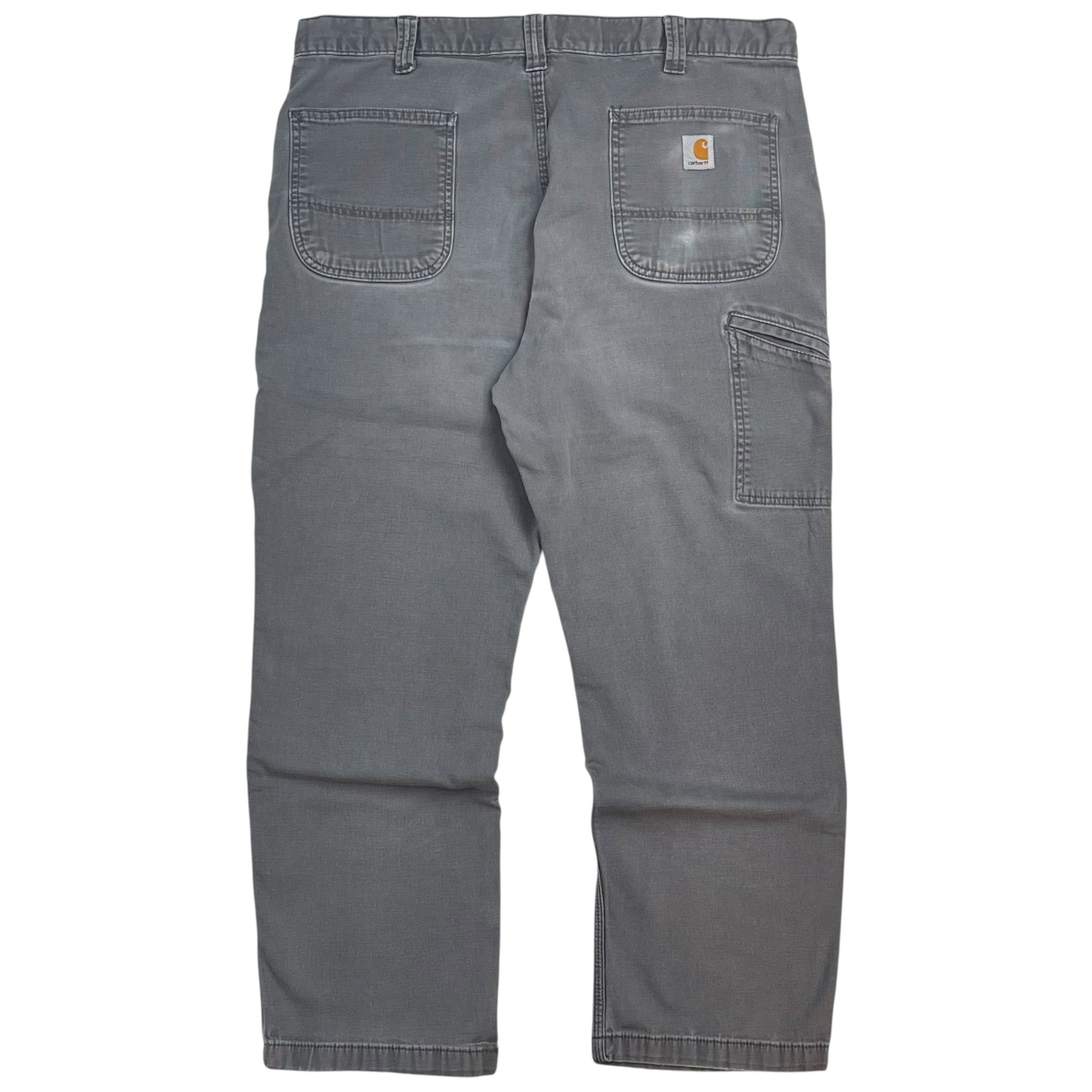 Vintage Carhartt Dungaree Pants Light Grey