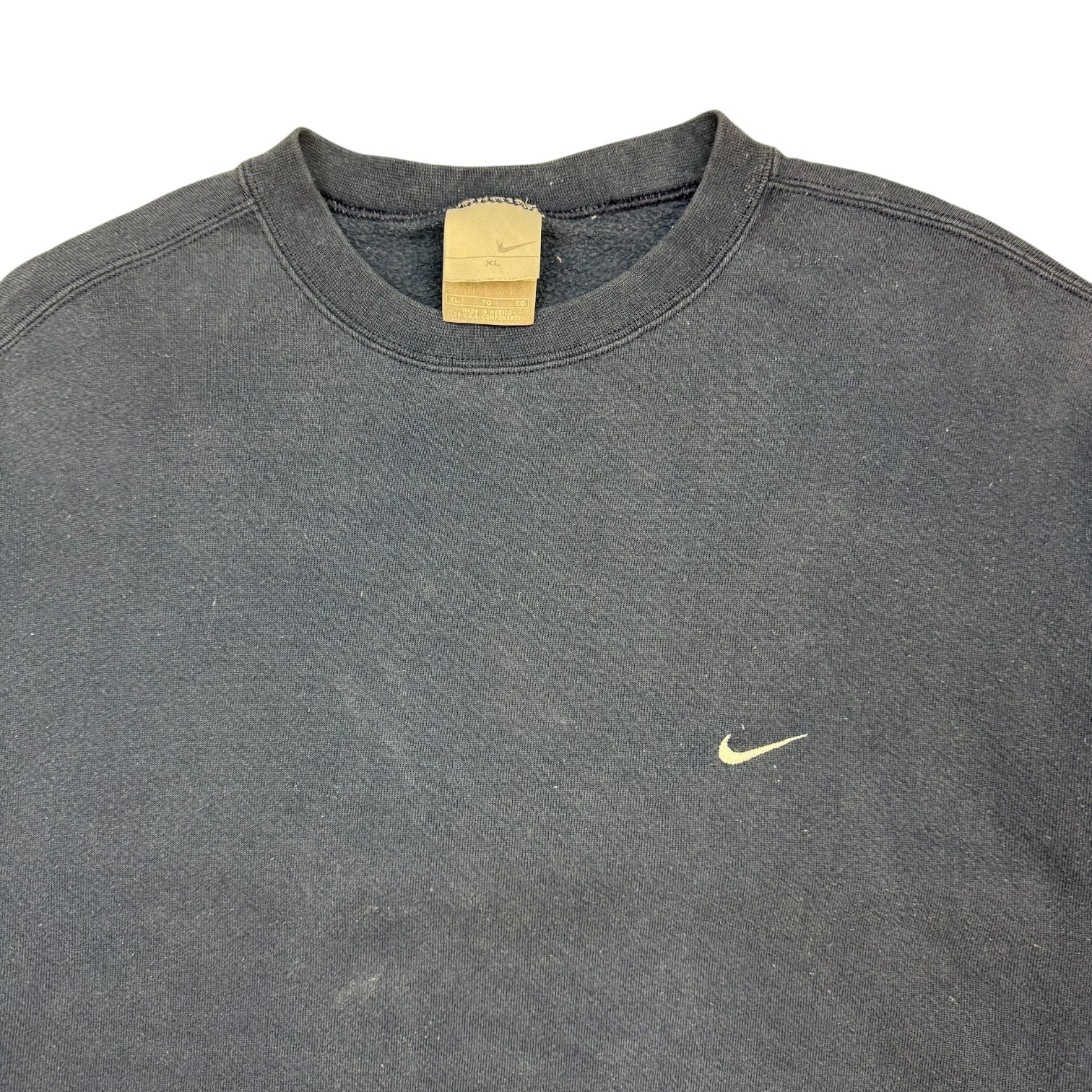 Vintage Nike Crewneck Sweater Navy Blue