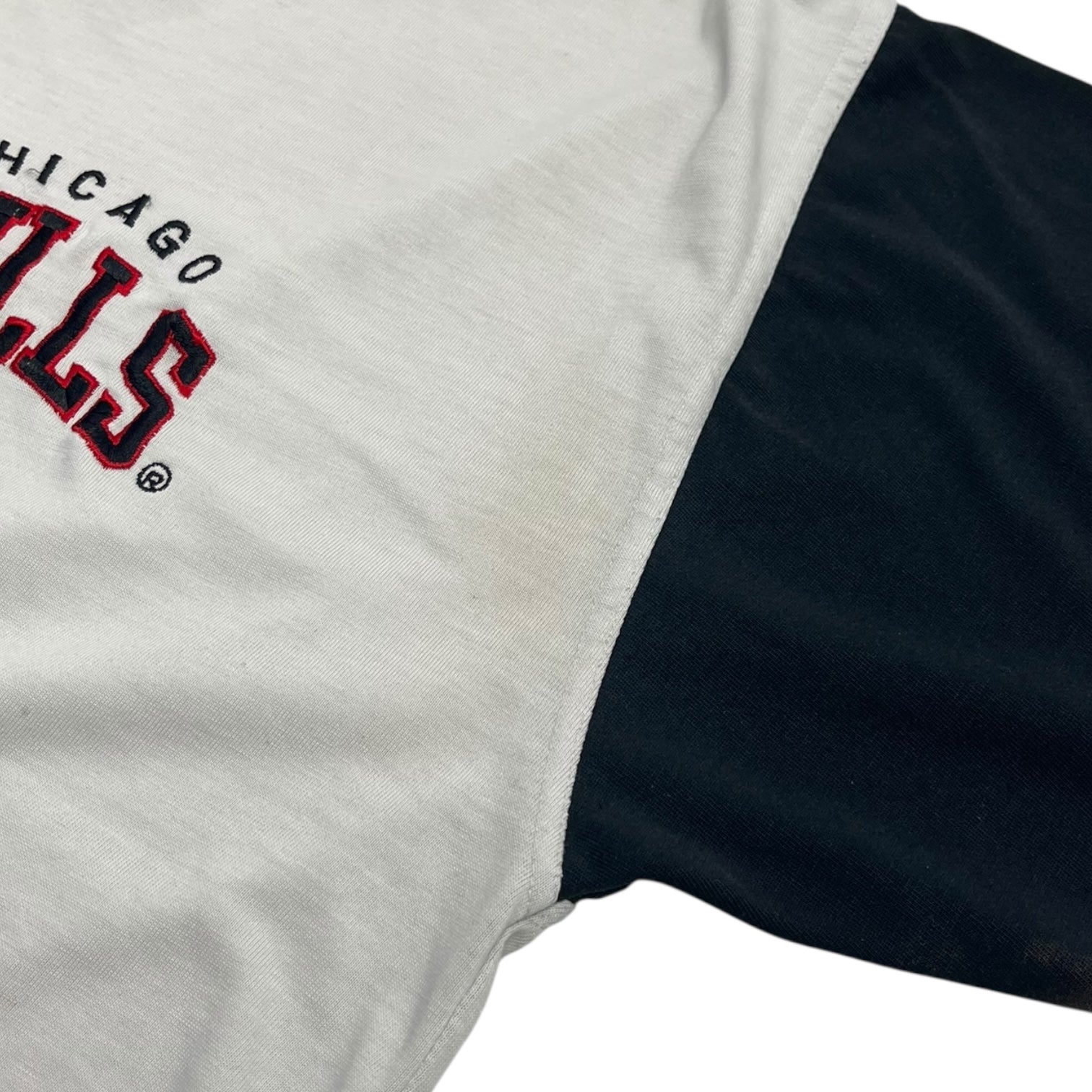 Vintage Chicago Bulls Henley Baseball Jersey