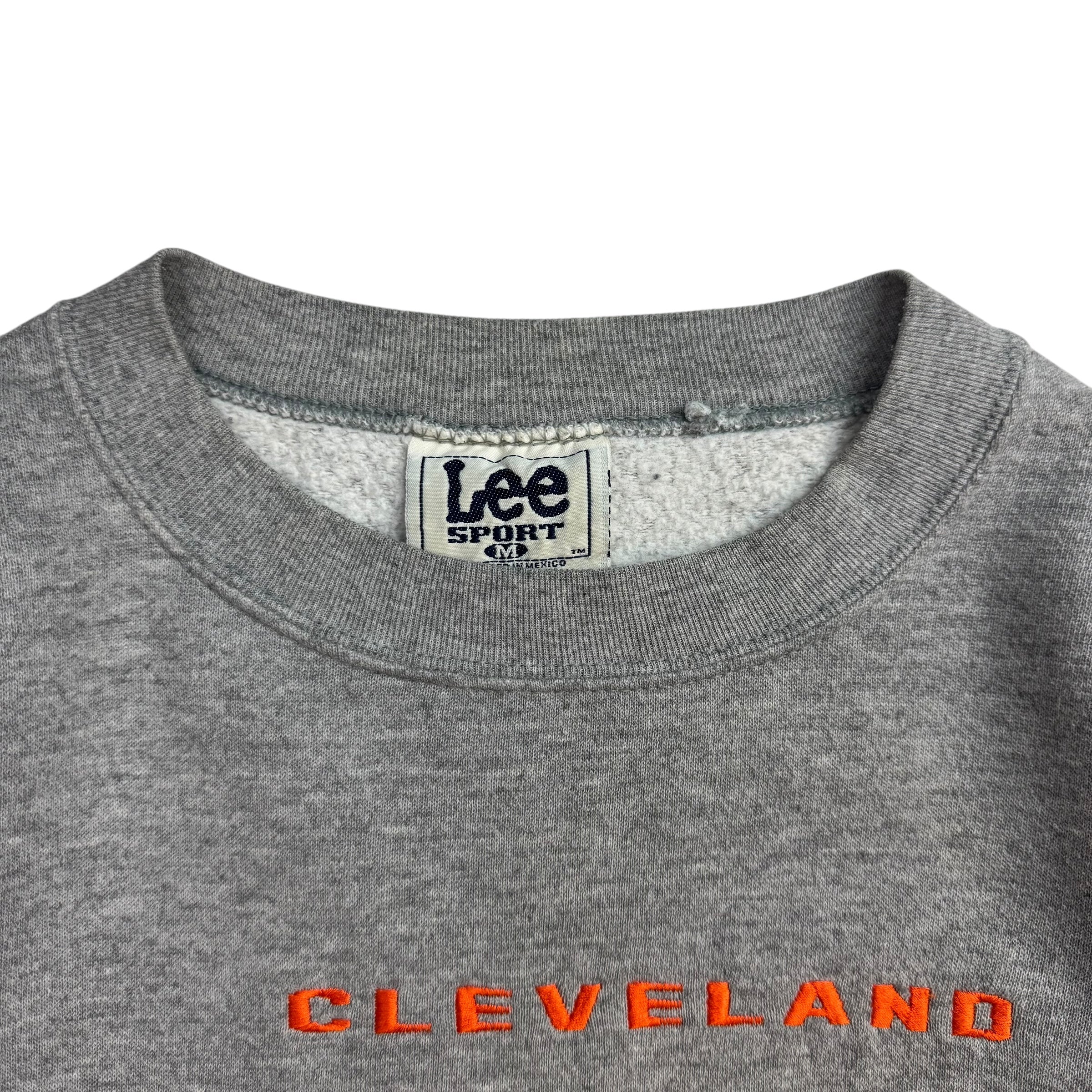 Vintage Lee Cleveland Browns Crewneck Grey