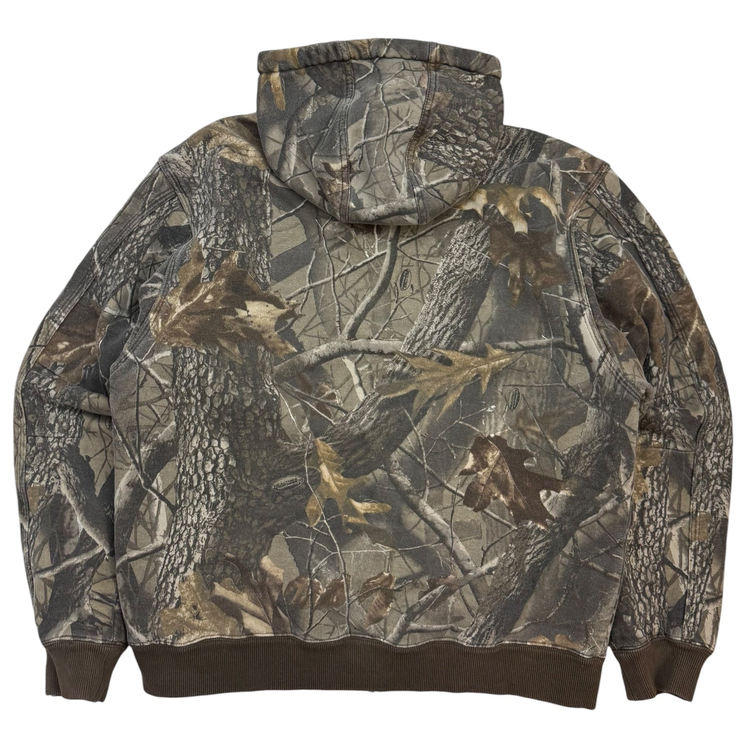 Vintage RealTree Zip Up Sweater Camo