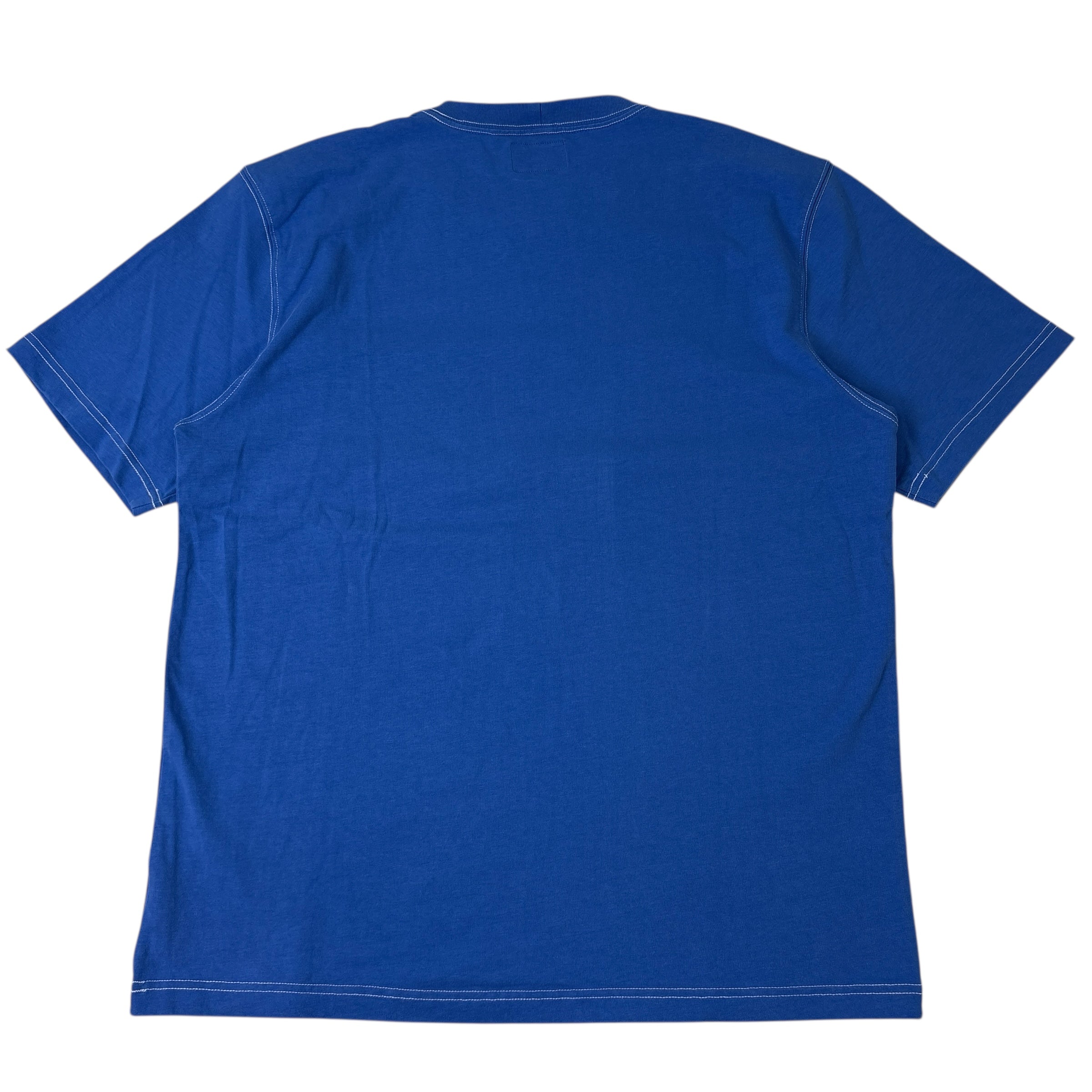 Stussy Stock Pocket Crew Tee Blue