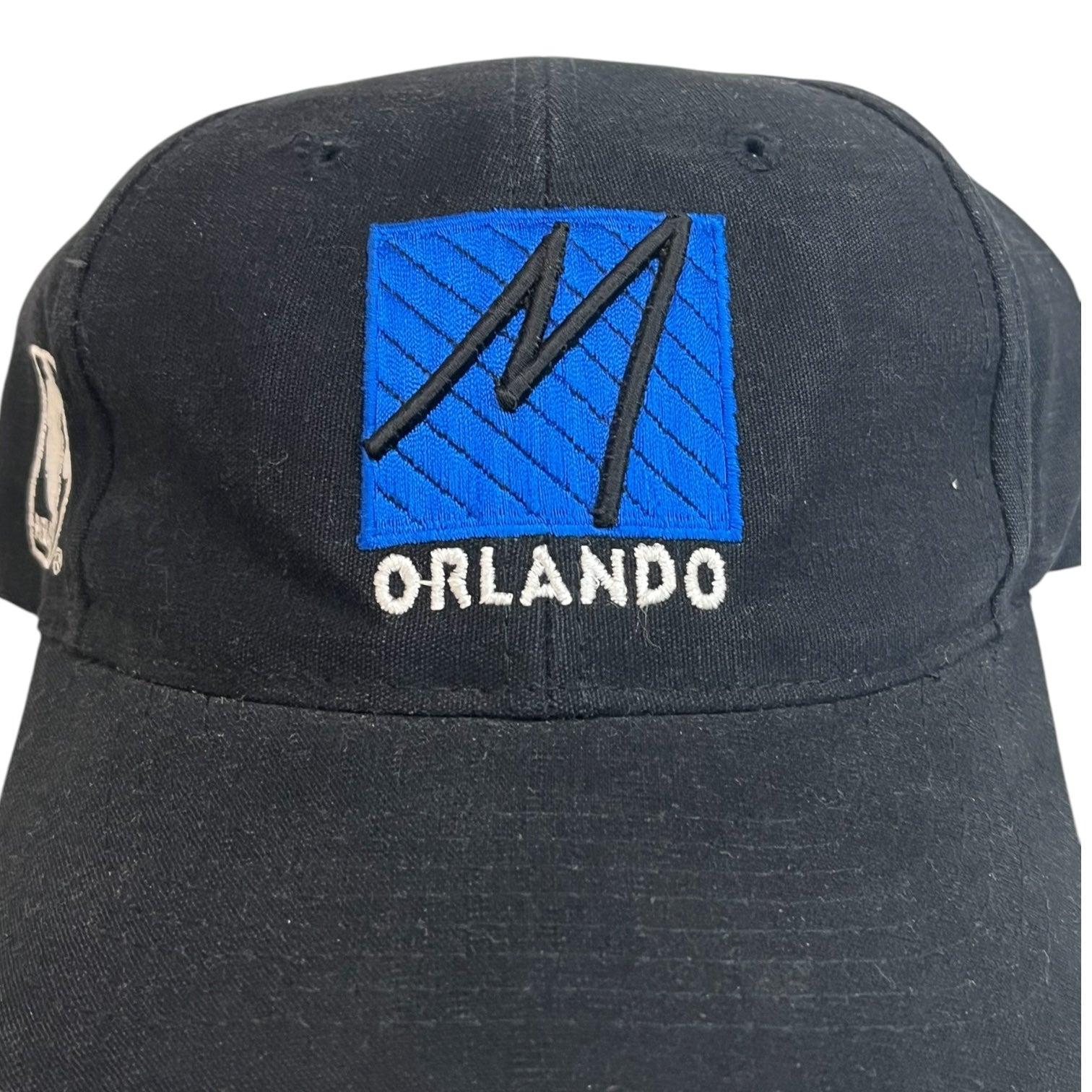 Vintage Orlando Magic Strapback Hat Black