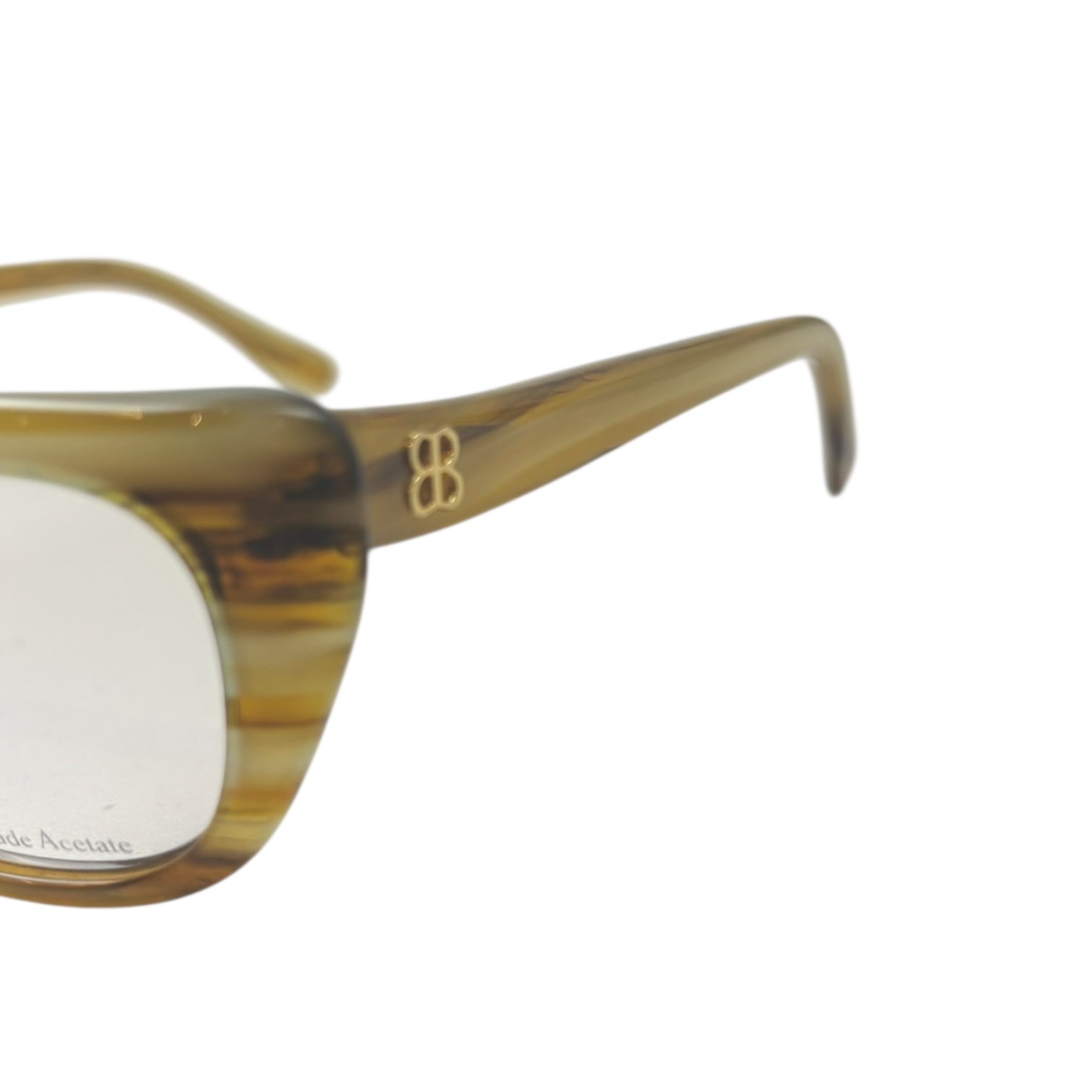 Balenciaga Paris Handmade Acetate Marble Glasses
