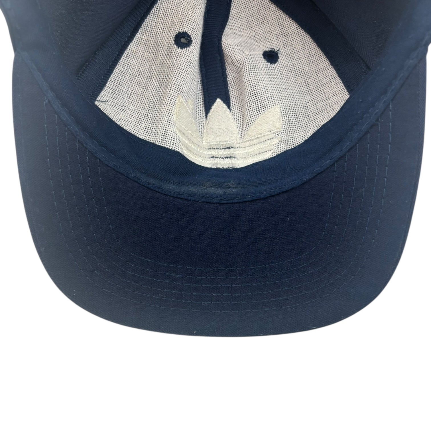Vintage Adidas Logo SnapBack Hat Navy