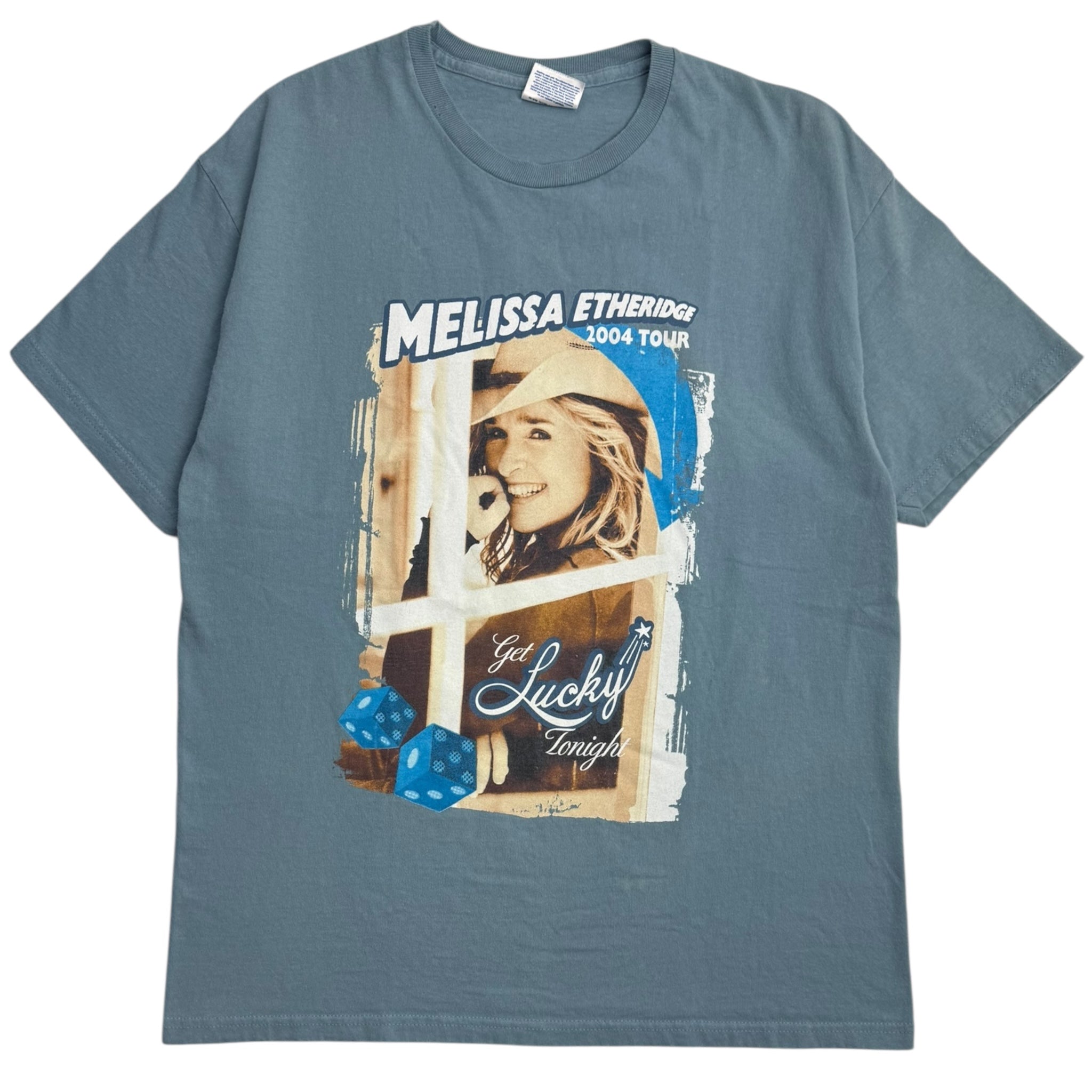 2004 Melissa Ethridge Get Lucky Tonight Tour T-Shirt