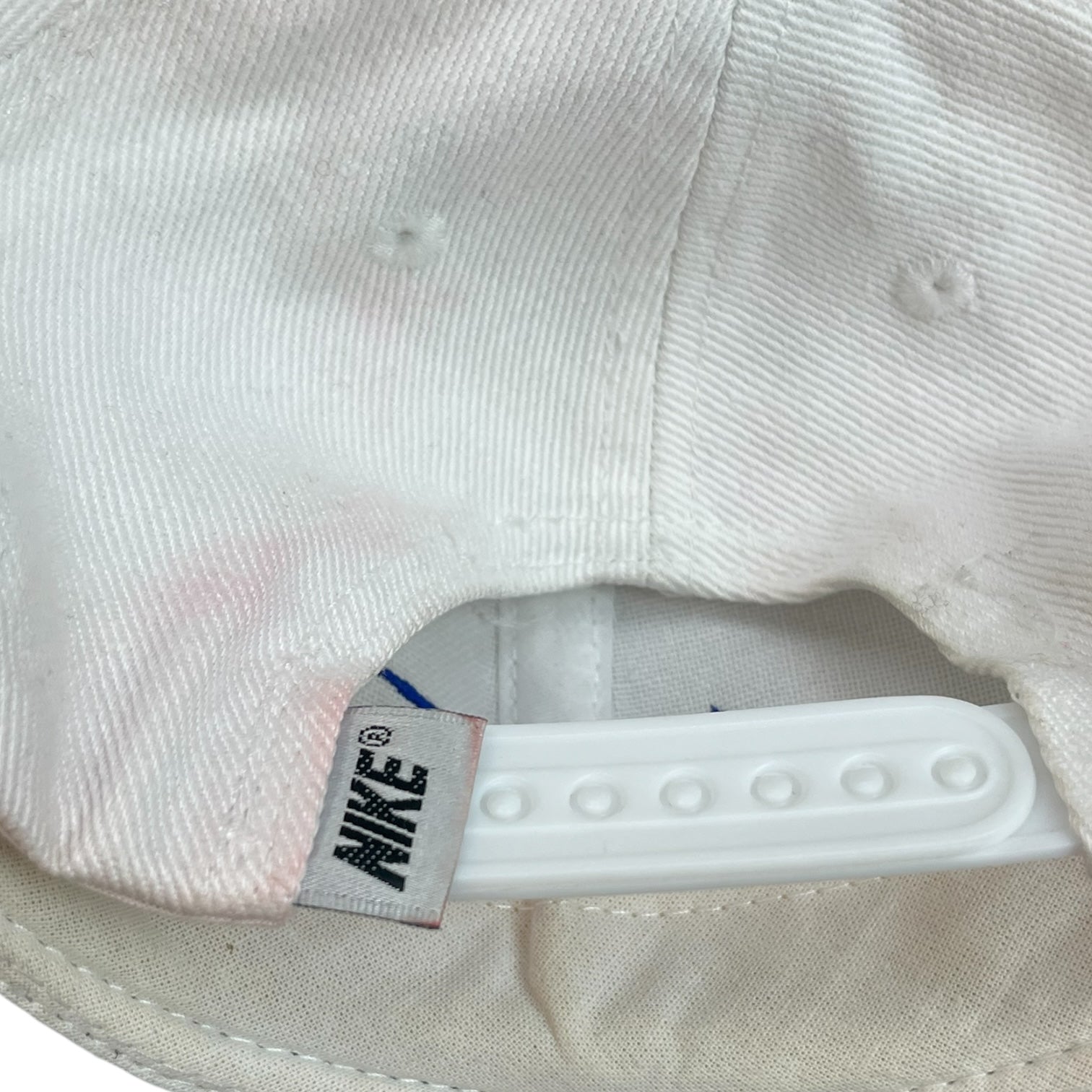 Vintage Nike SnapBack Hat White/Blue