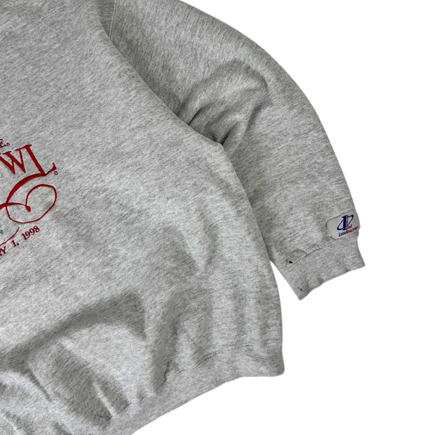 Vintage Washington State Rose Bowl Crewneck Sweater Grey