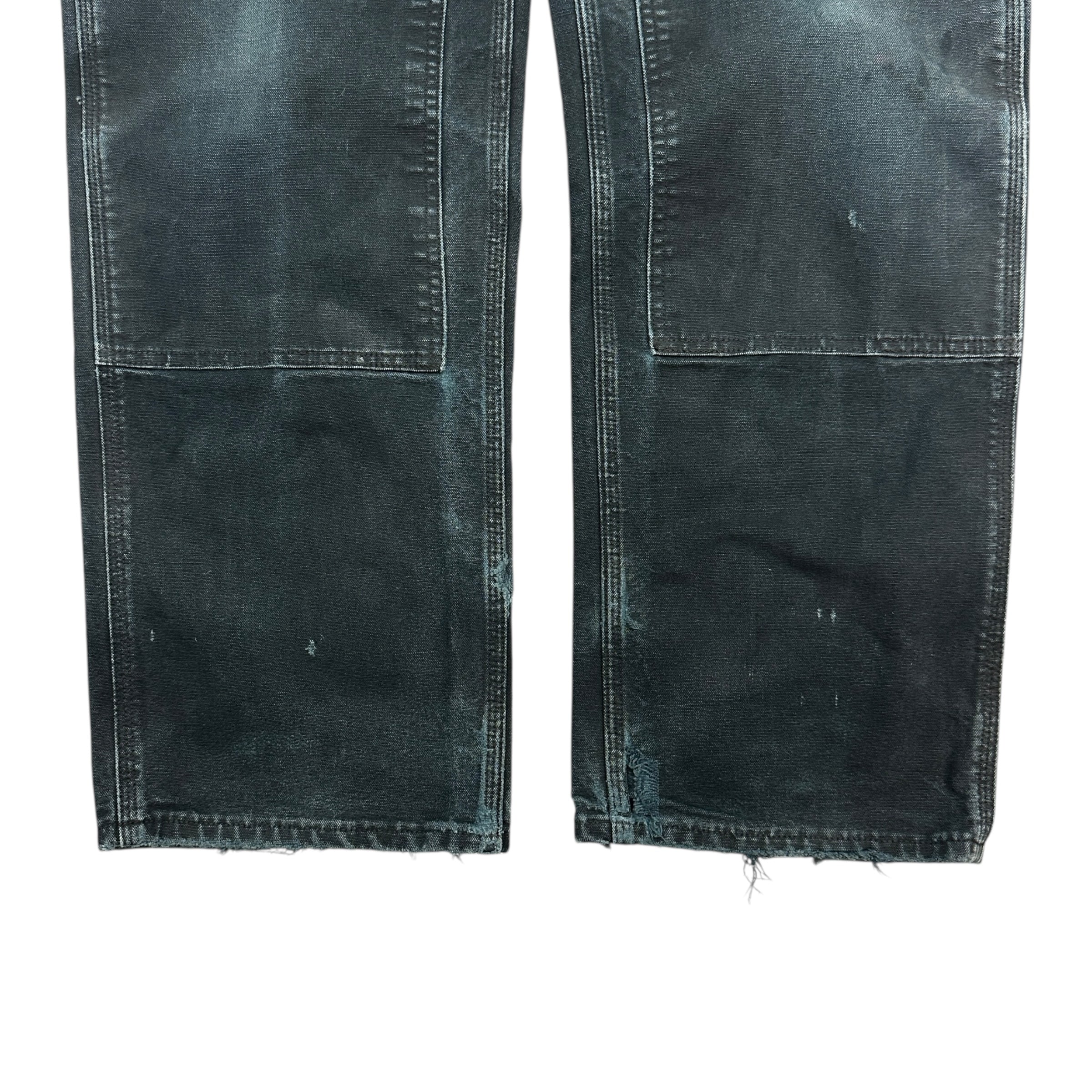 Vintage Carhartt Double Knee Cargo Pants Black