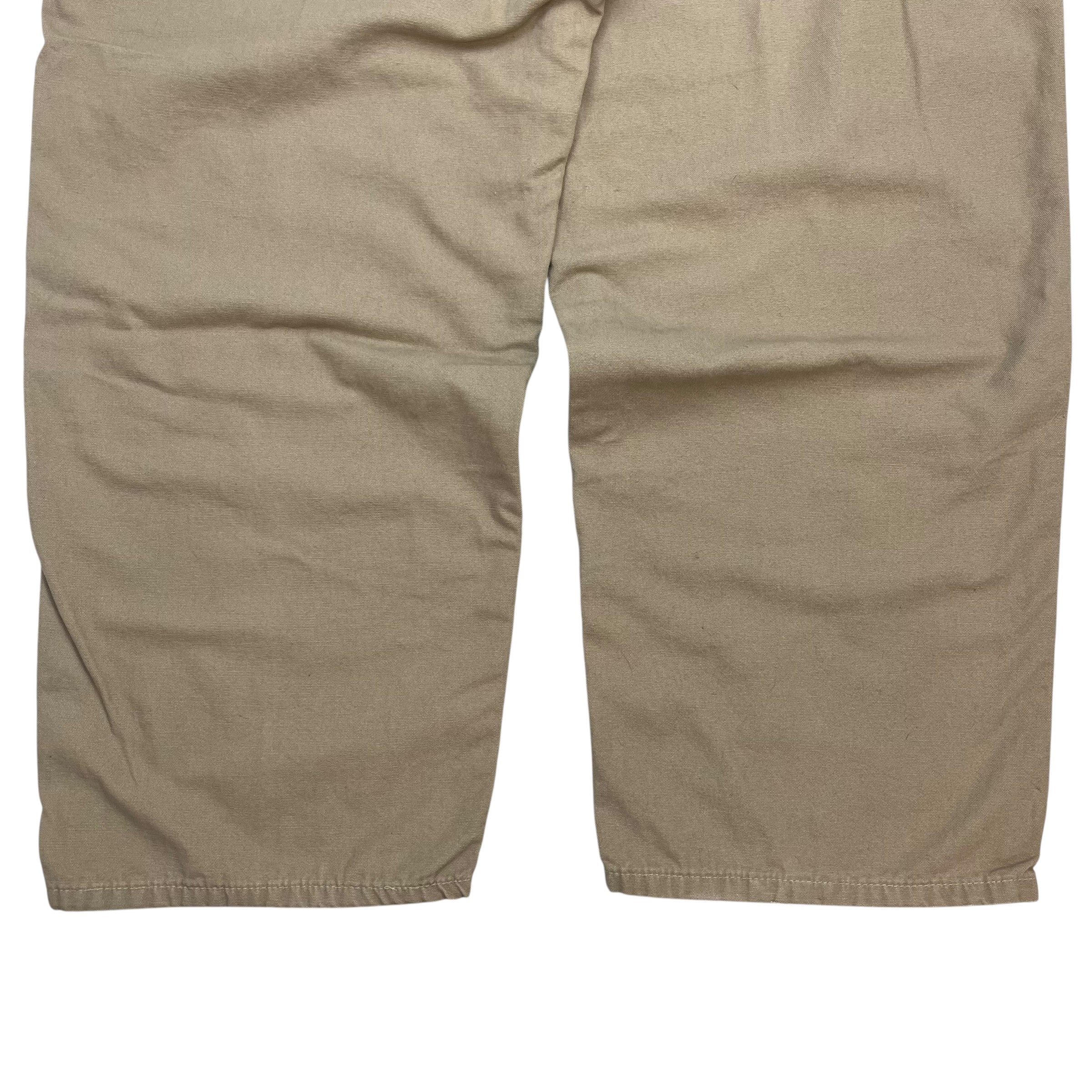 Vintage Carhartt Dungaree Pants Beige