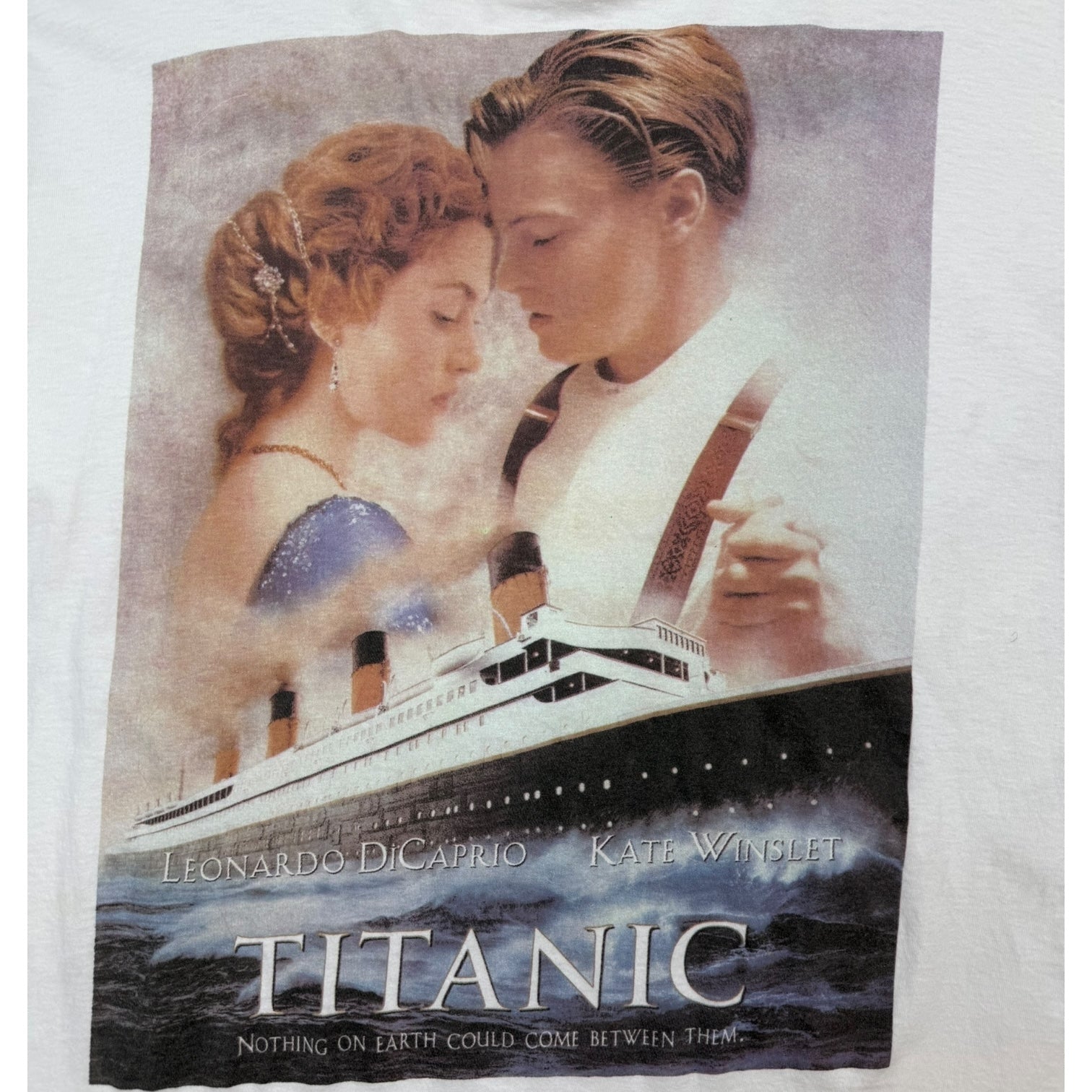 Vintage Titanic Movie Promo Tee White