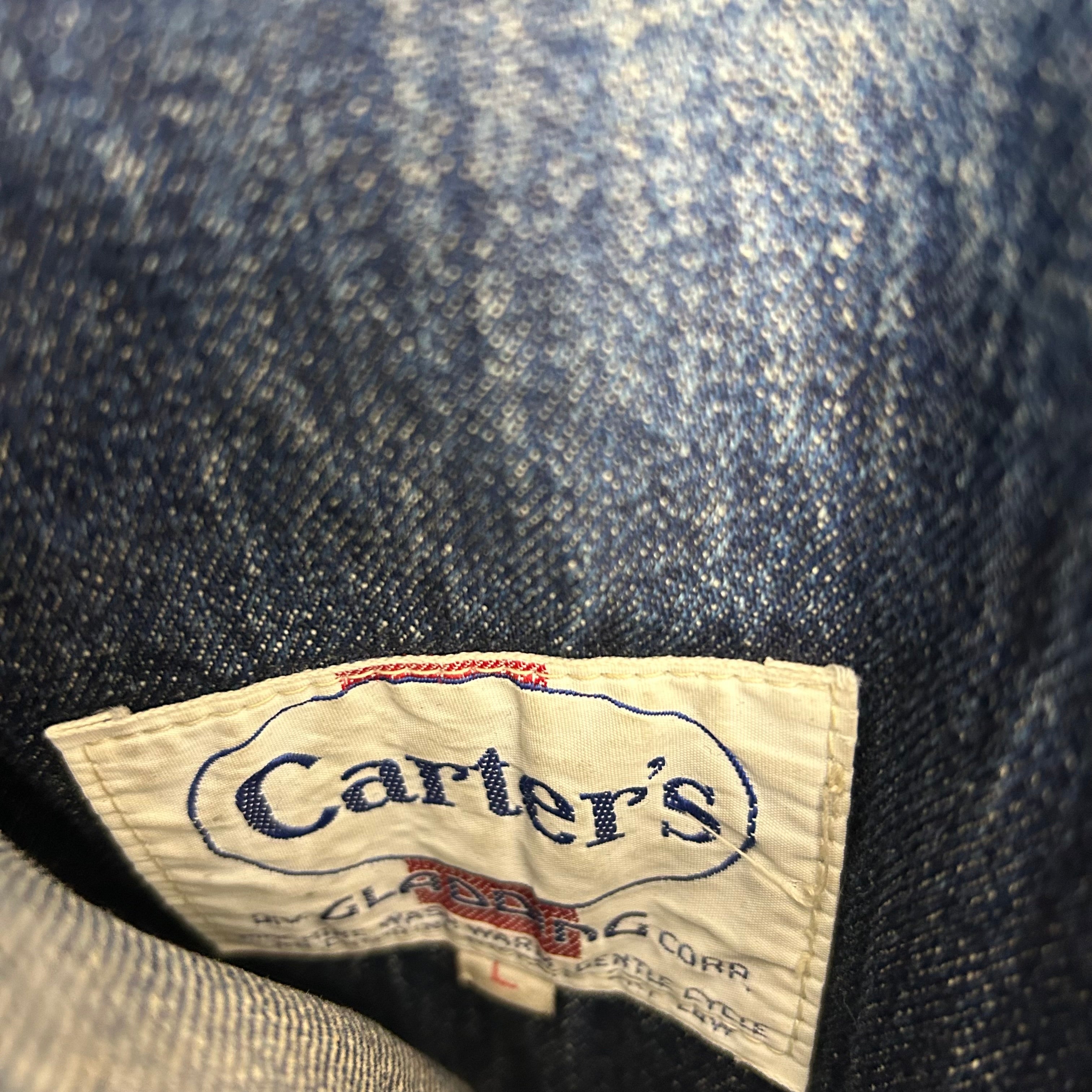 Vintage Carters Denim Sherpa Lined Vest