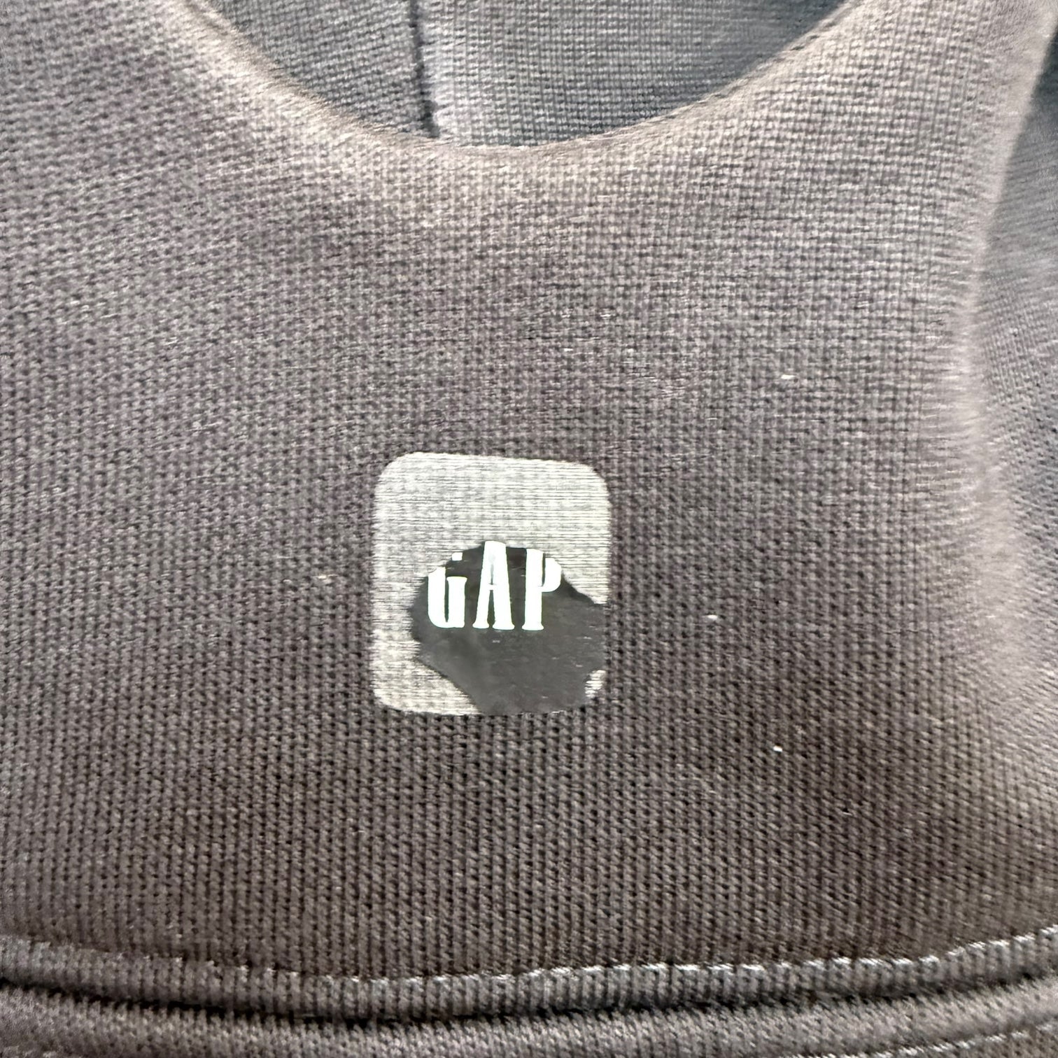 Yeezy Gap Logo Hoodie Black