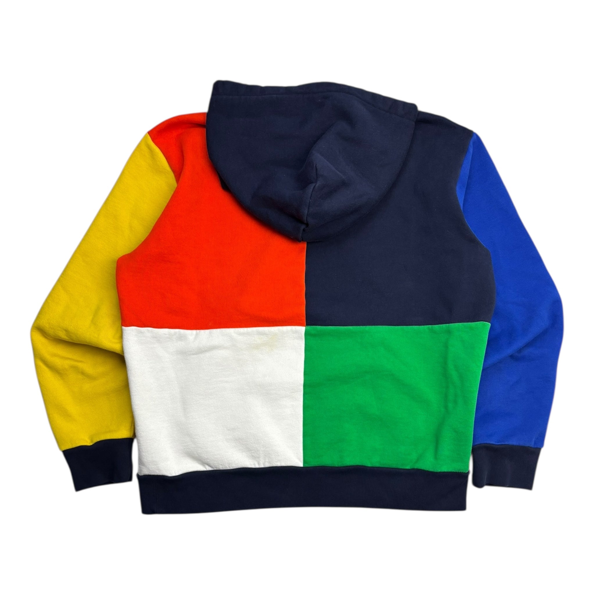 Vintage Polo Ralph Lauren Colour Block Hoodie