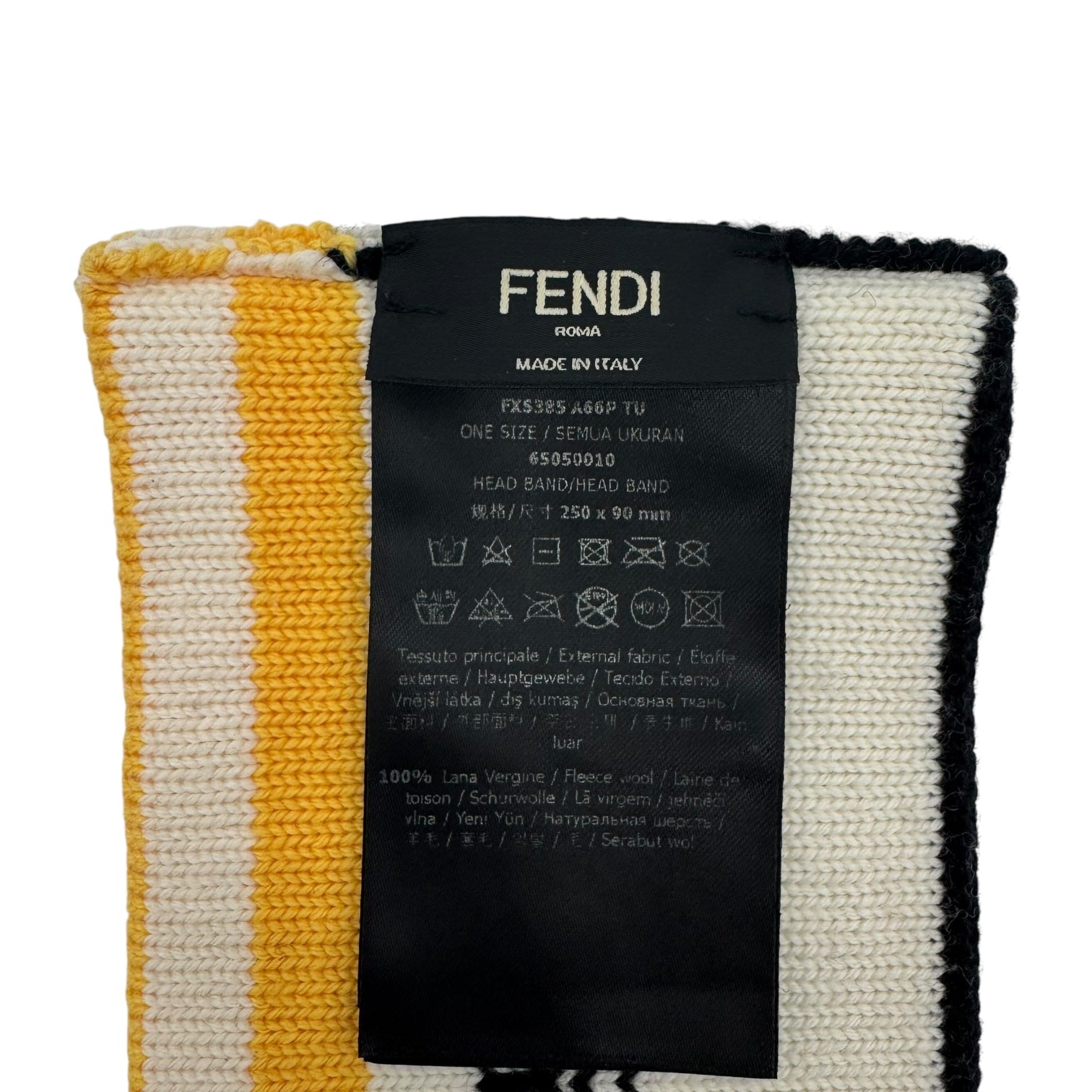 Fendi Zucchino Wide Headband