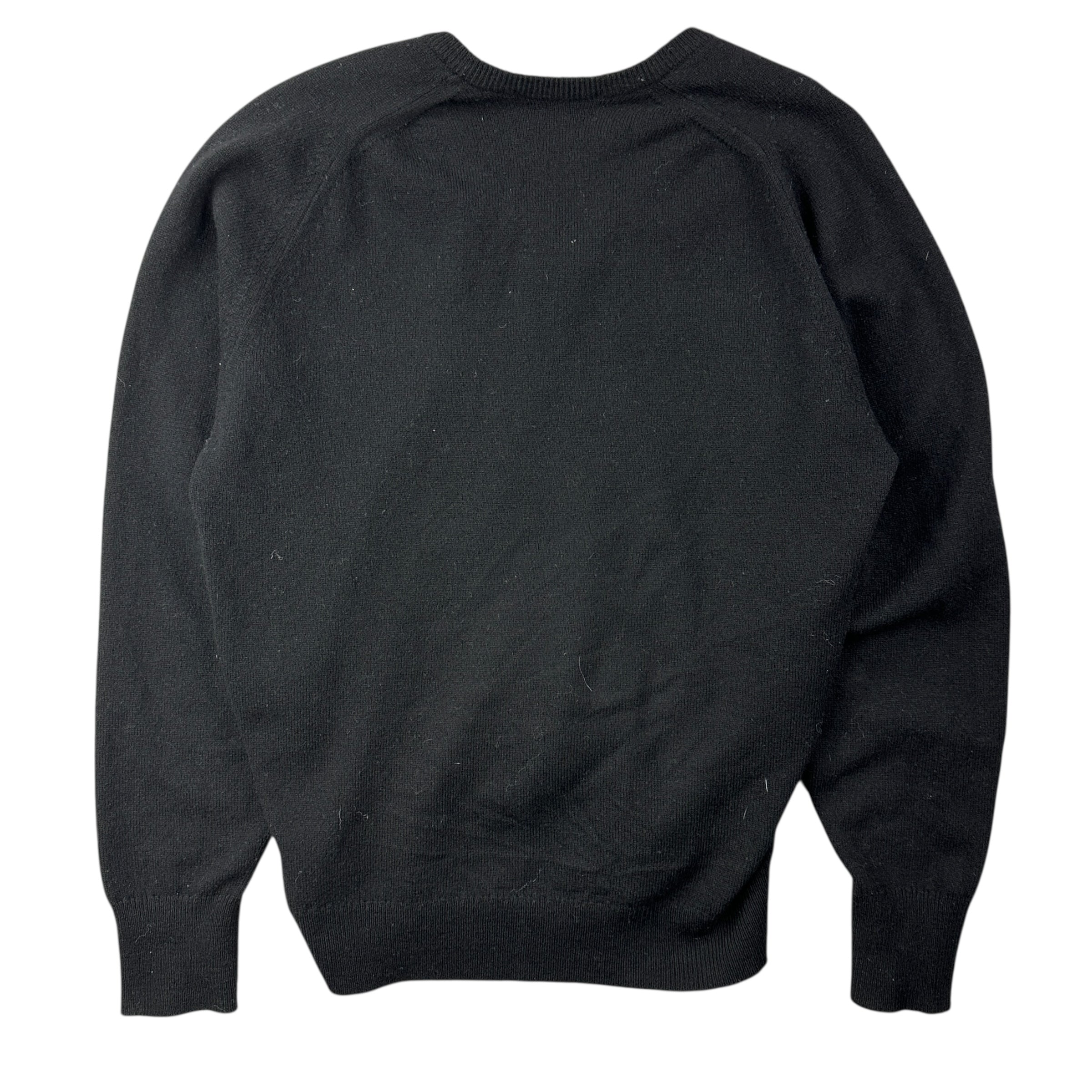 Vintage Burberrys London Knit Sweater Black