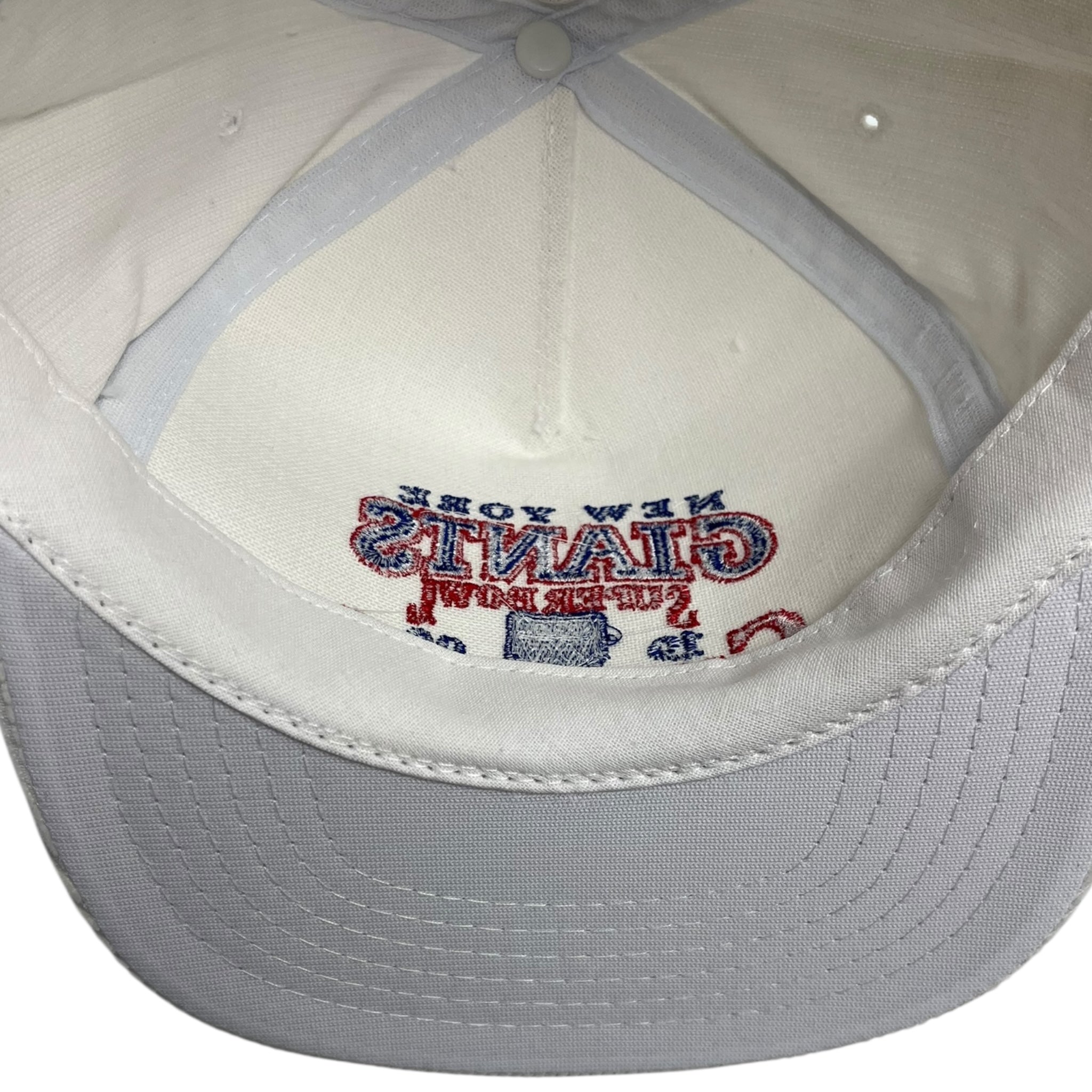 1990 New York Giants Super Bowl Champions Corduroy Ted Fletcher Hat