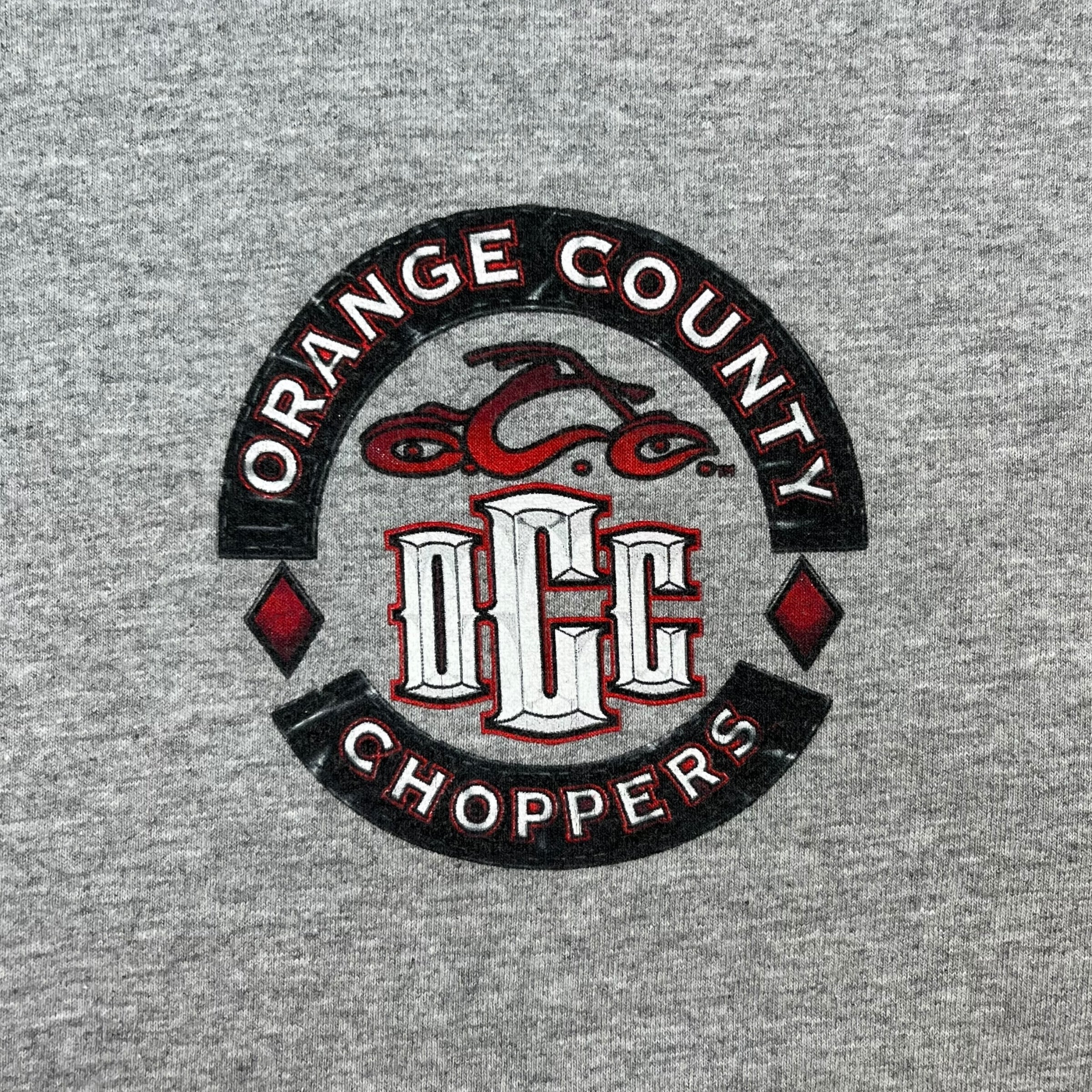 Vintage Orange County Choppers Motorcycle Tee Grey