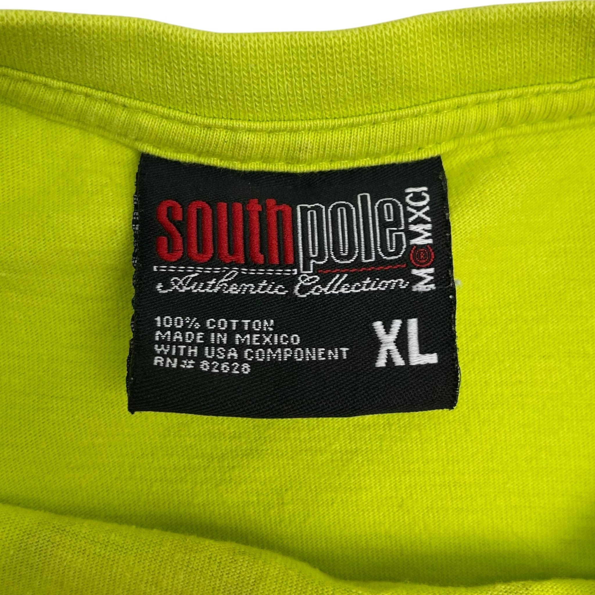 Y2K South Pole Crest Hi-lighter T-Shirt