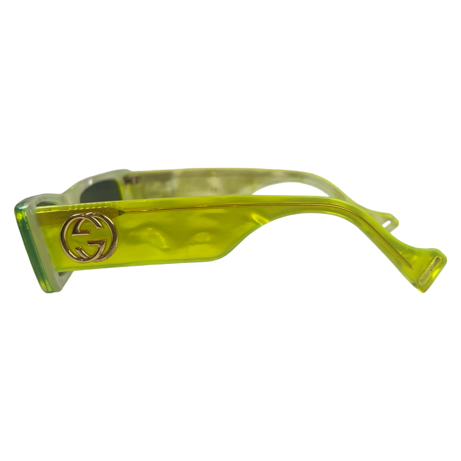 Gucci GG0516S Sunglasses Fluorescent Yellow