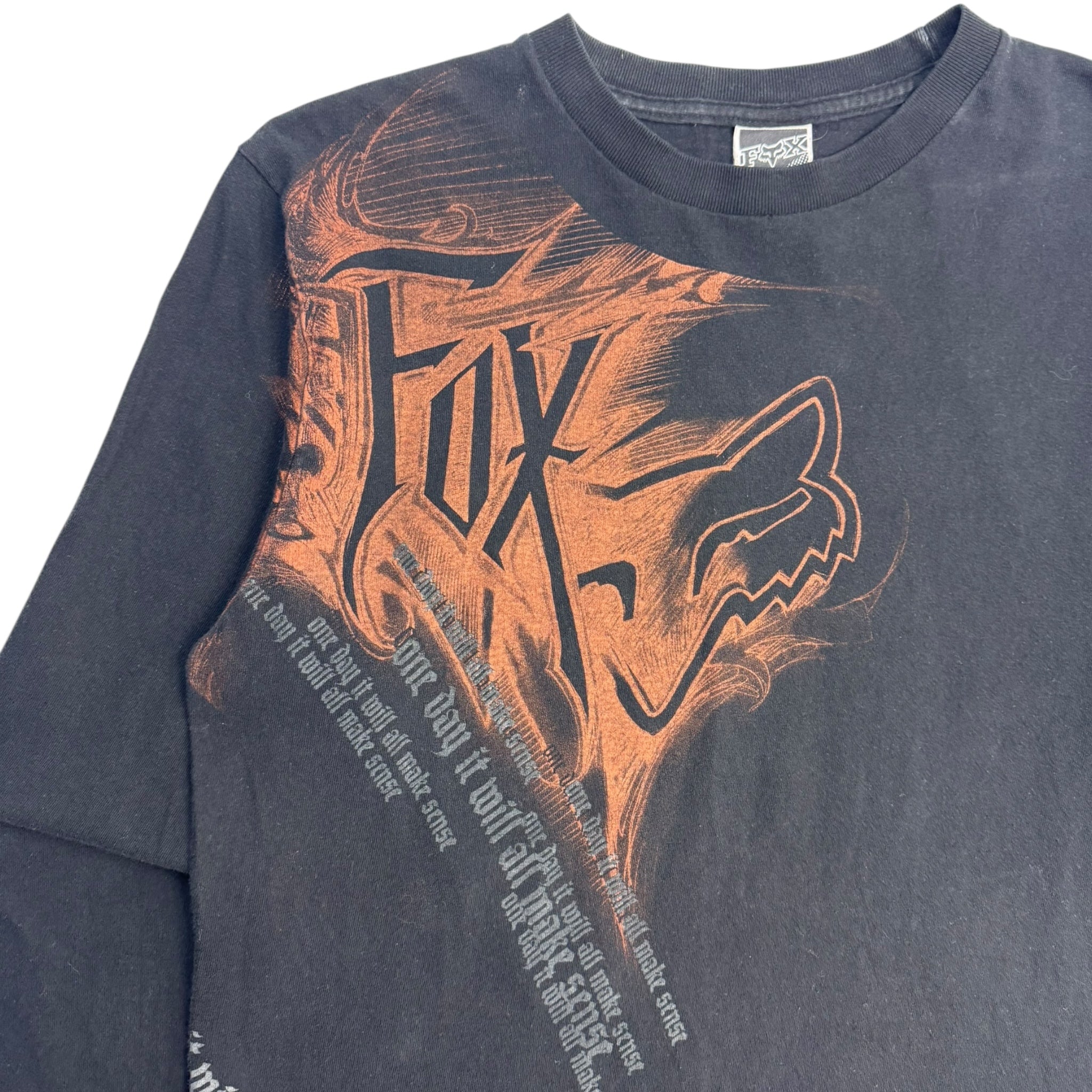Y2K Fox “One Day It Will All Make Sense” Longsleeve