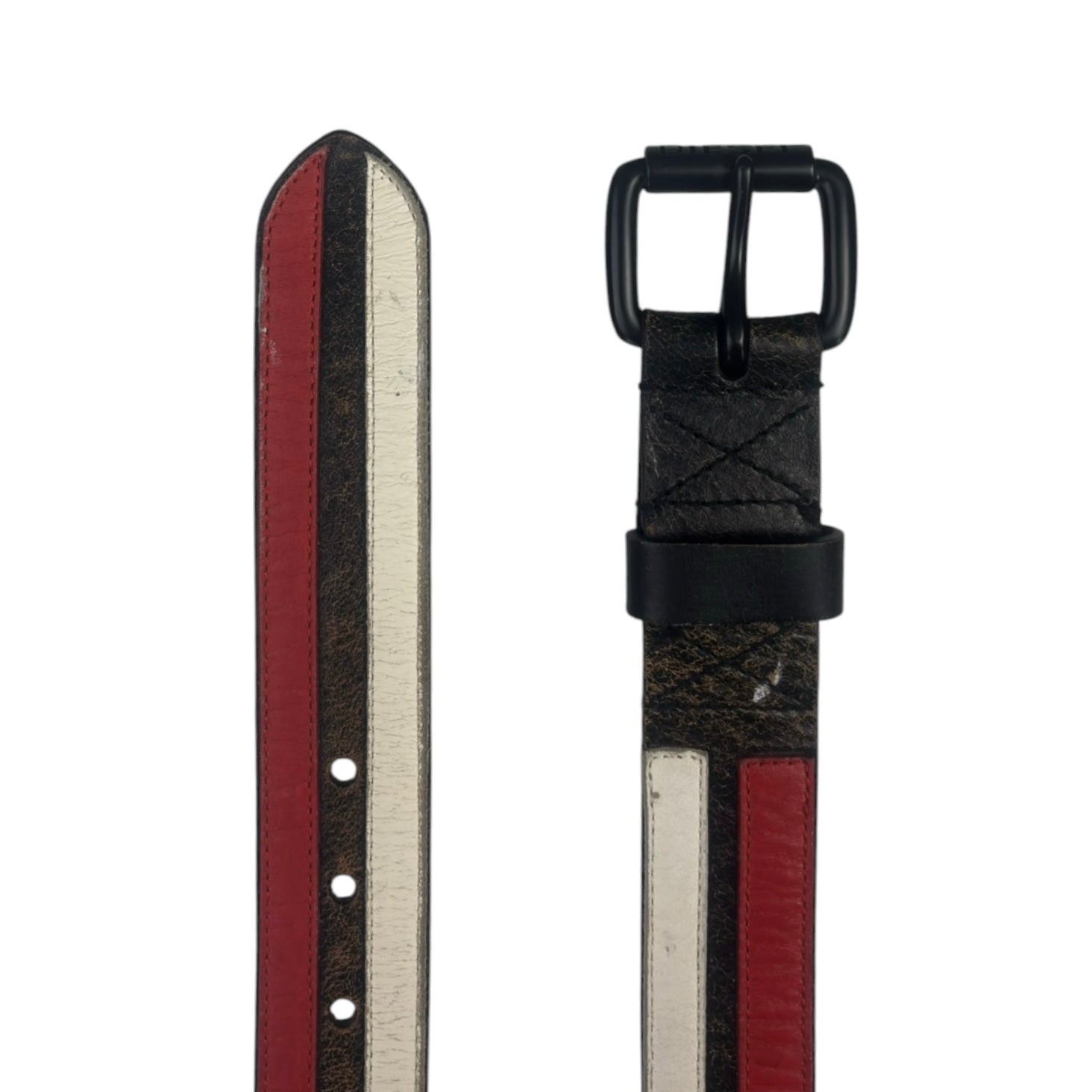 (W) Vintage Diesel Leather Belt