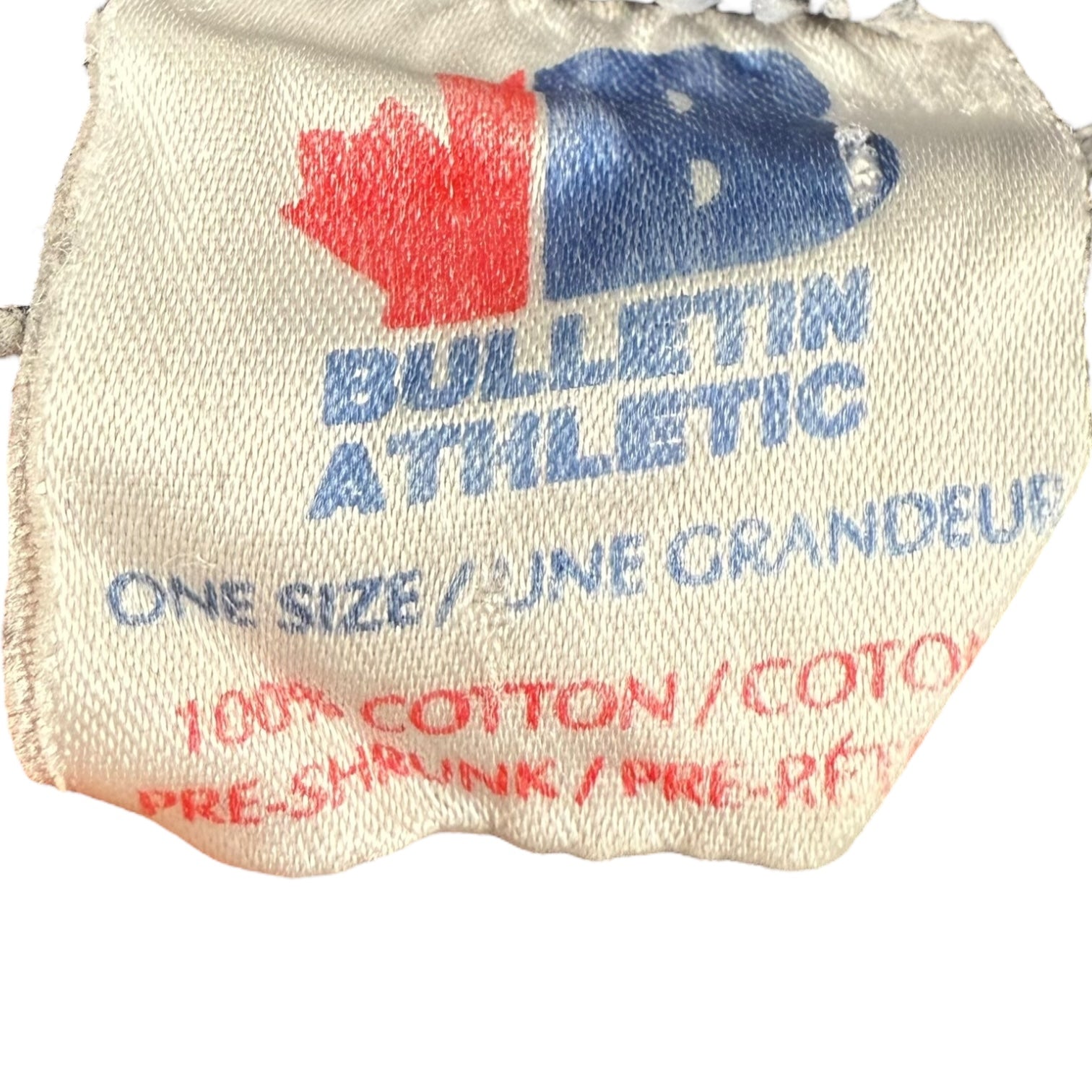 1994 Bulletin Athletics Edmonton Oilers AOP Goalie Tee Black