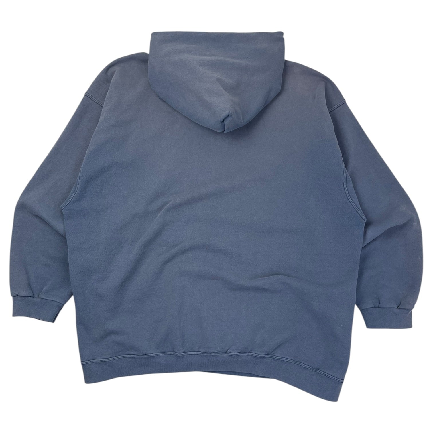 Vintage Nike Tonal Pocket Swoosh Hoodie Blue