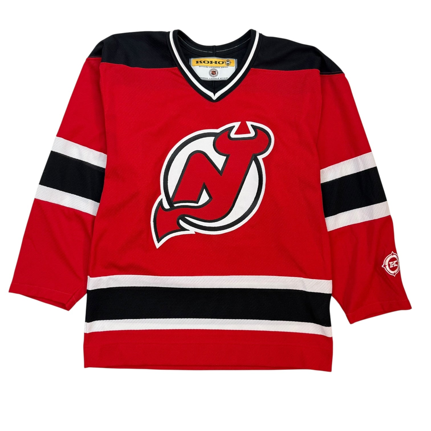 Vintage Koho New Jersey Devils Home Jersey Red