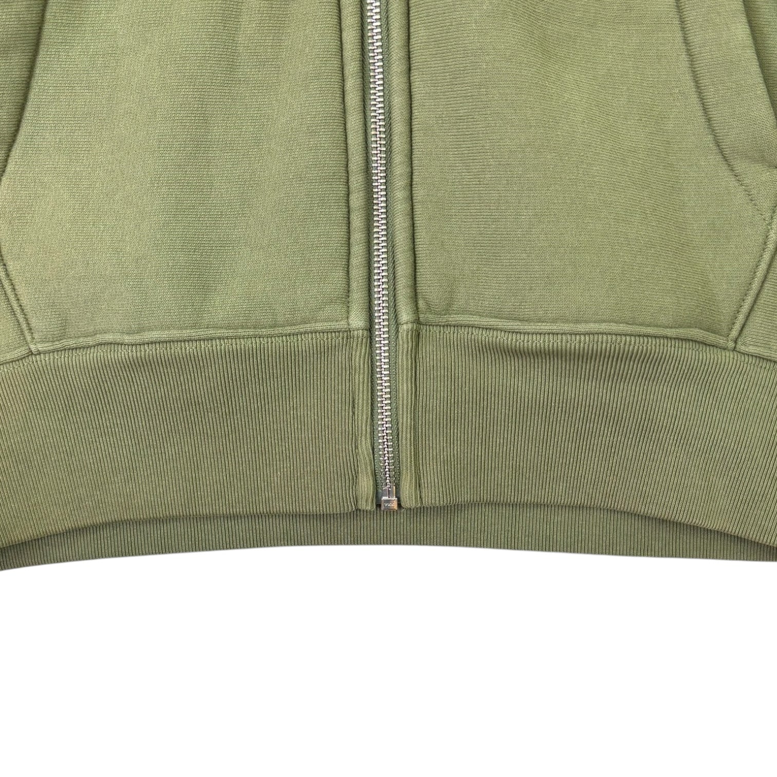 Stussy Raglan Zip-Up Hoodie Olive