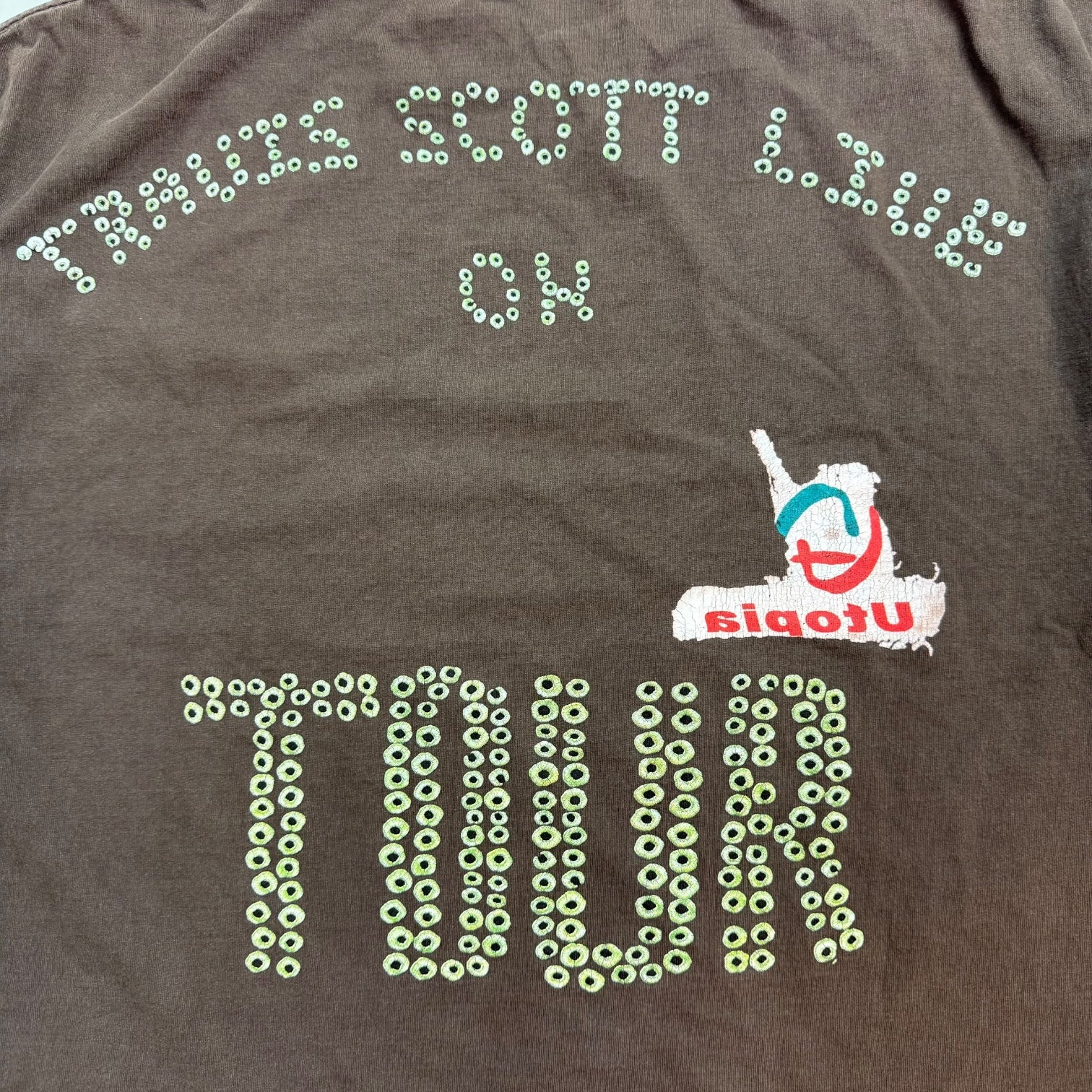 Travis Scott Live On Tour Tee Brown