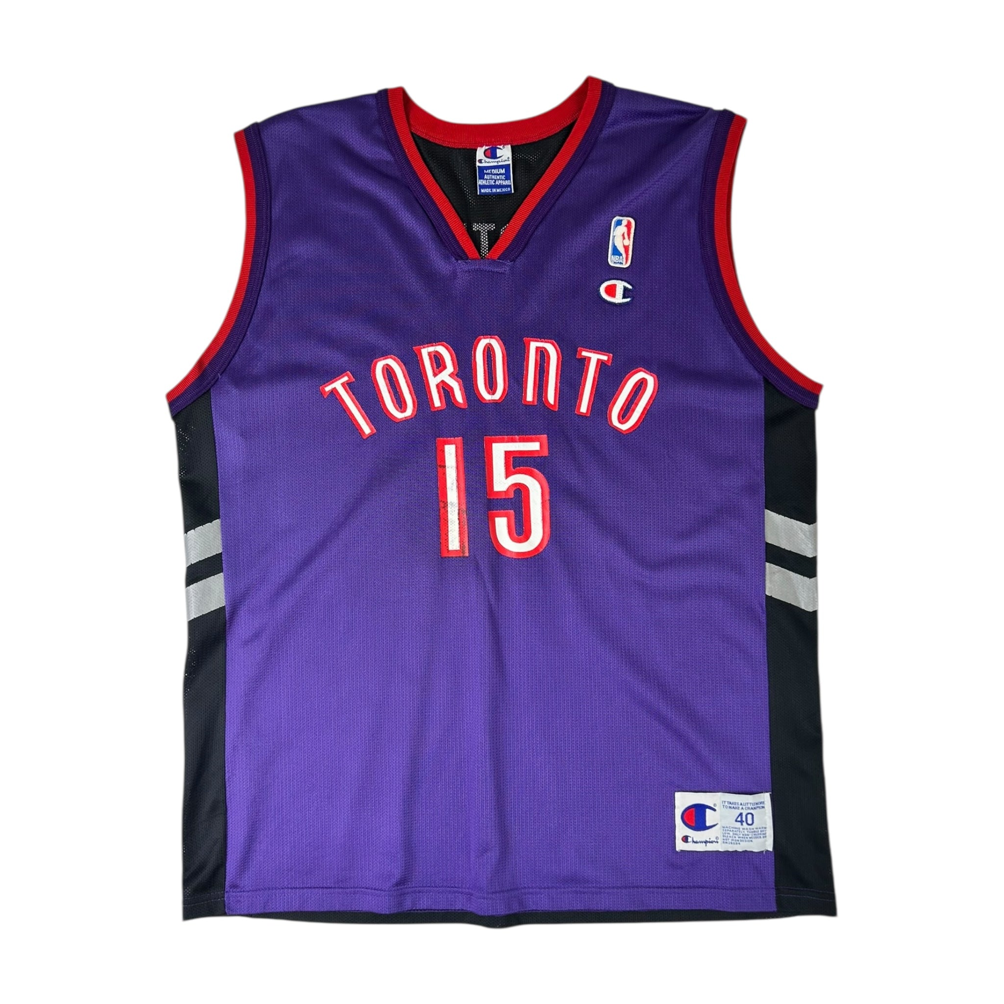Vintage Vince Carter Champion Jersey Toronto Raptors NBA
