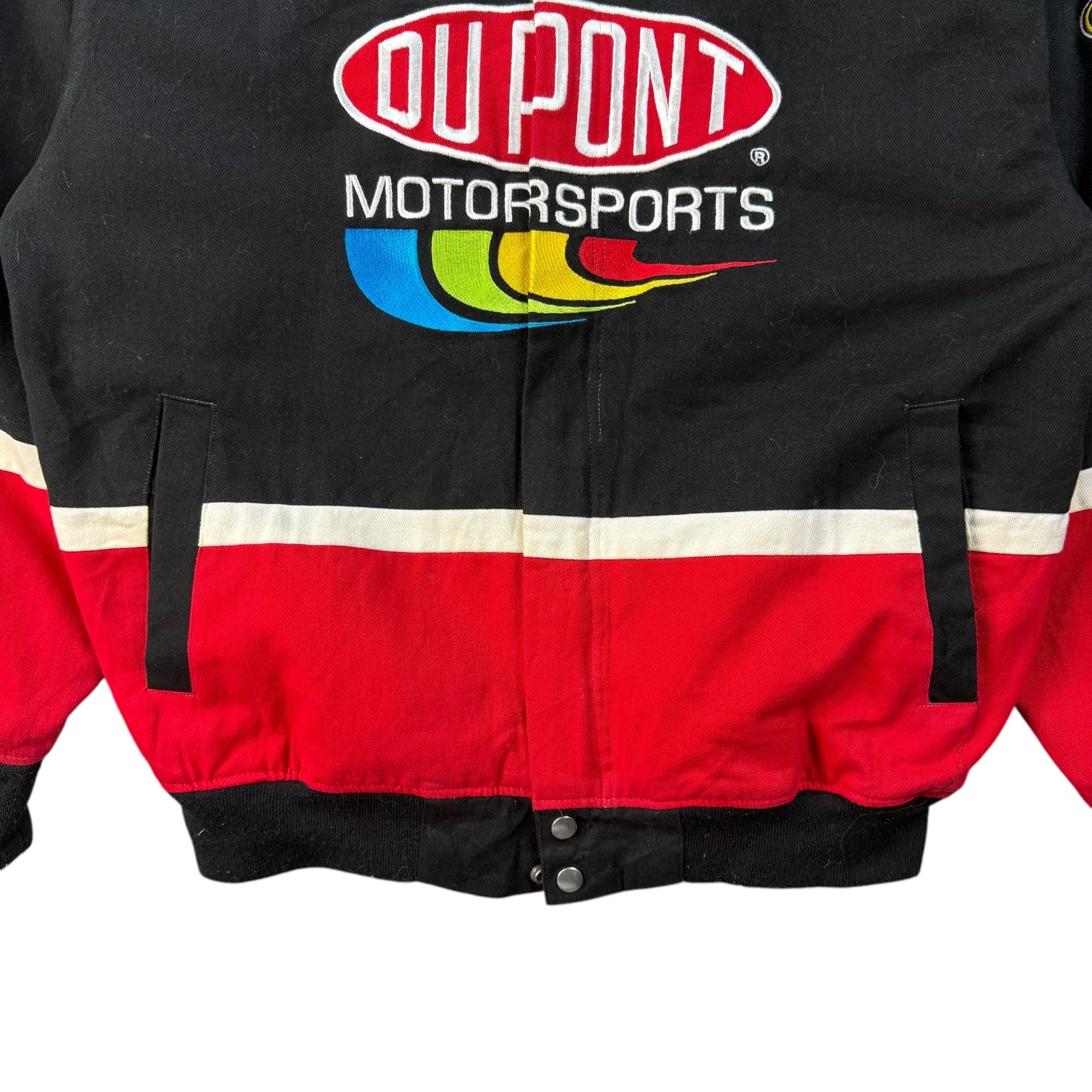 Vintage NASCAR Jeff Gordon Racing Jacket Black/Red
