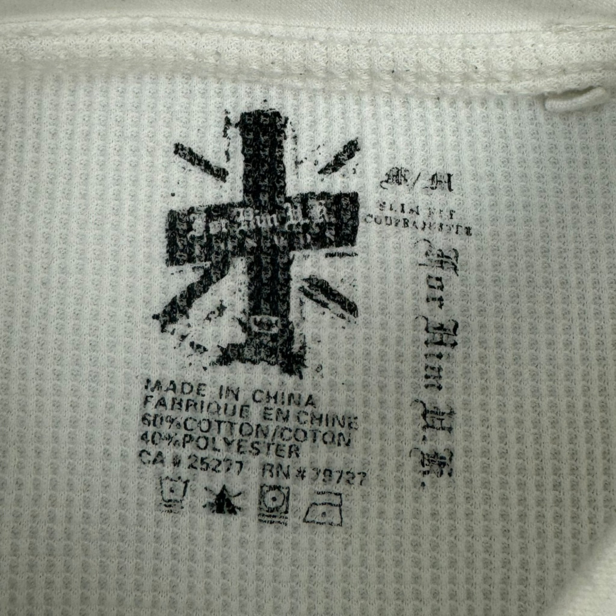 Vintage Y2K Royalty Swords/Tribal Thermal T-Shirt