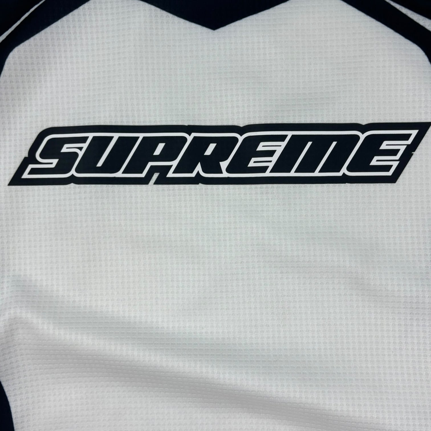 Supreme x Fox Racing FW23 Jersey White