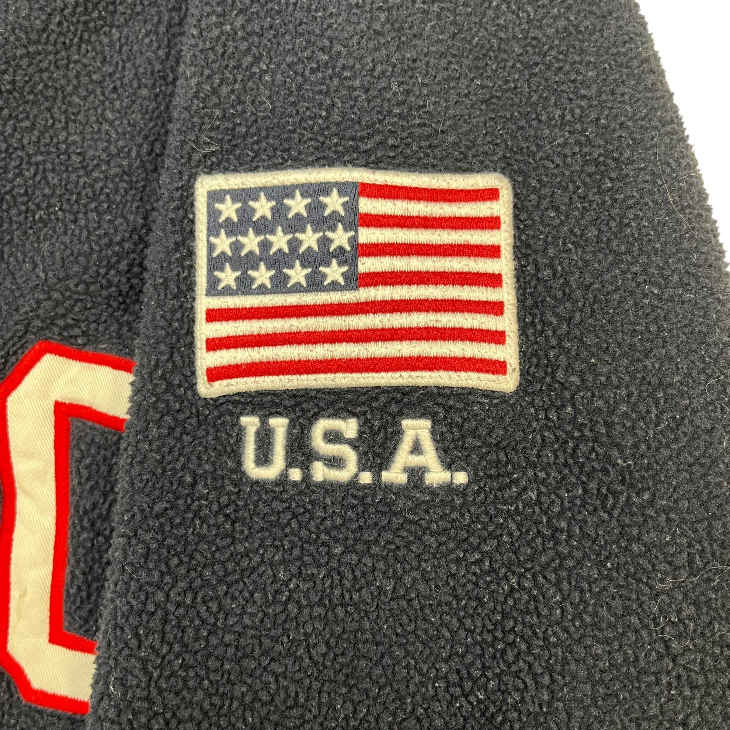Vintage Polo Ralph Lauren Quarter Zip Navy Blue
