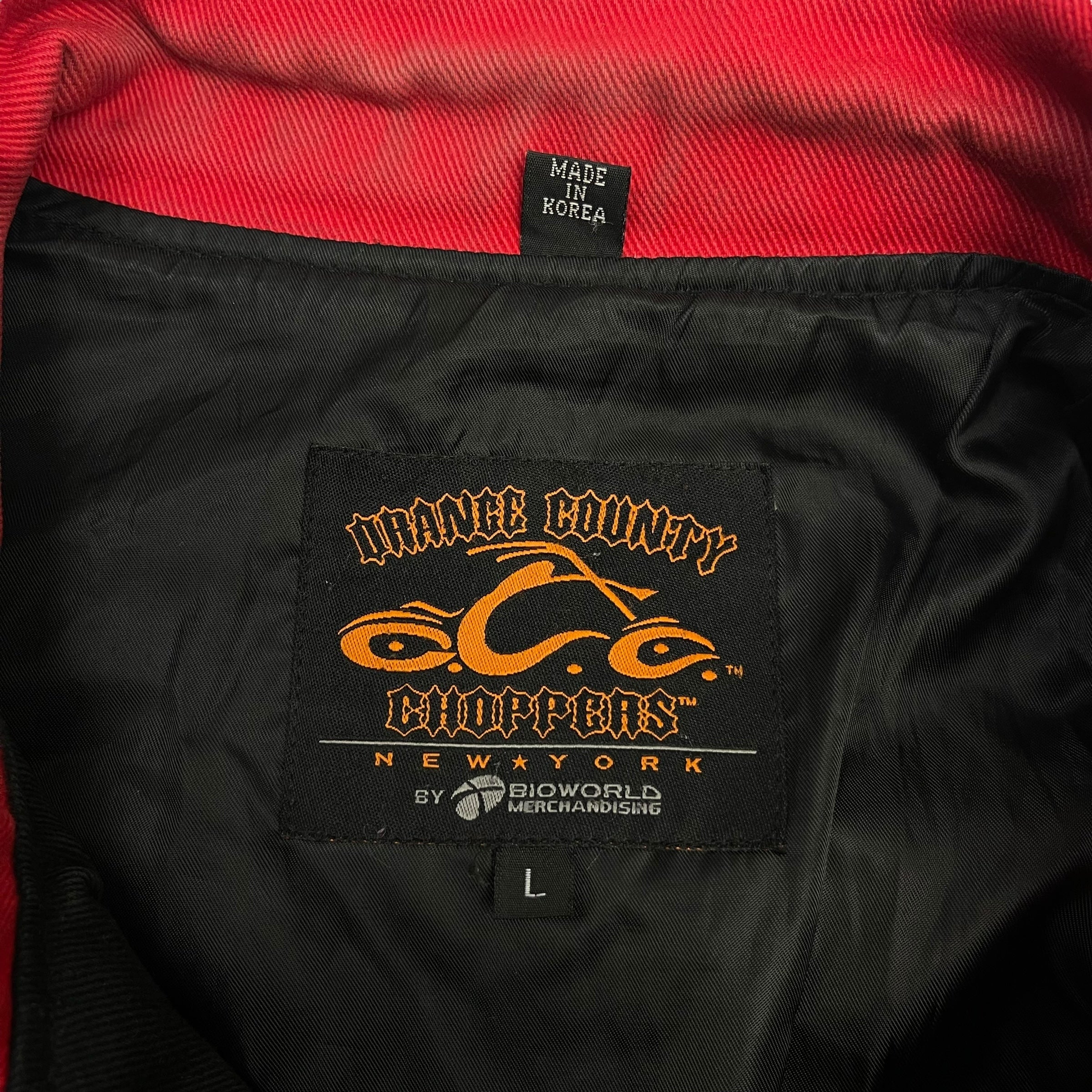 Y2K Orange County Choppers Racing Jacket