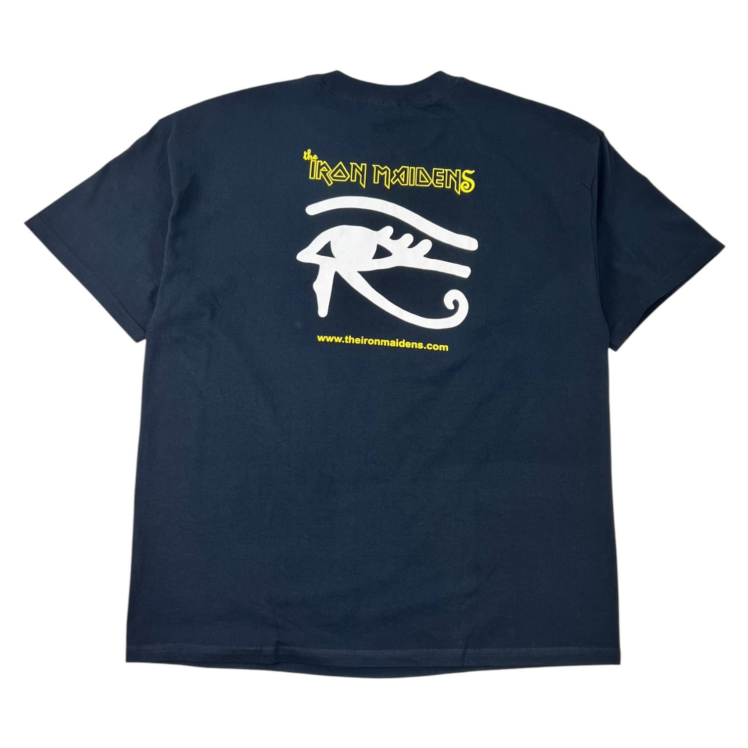 Vintage The Iron Maidens Female Tribute Band Graphic T-Shirt Black