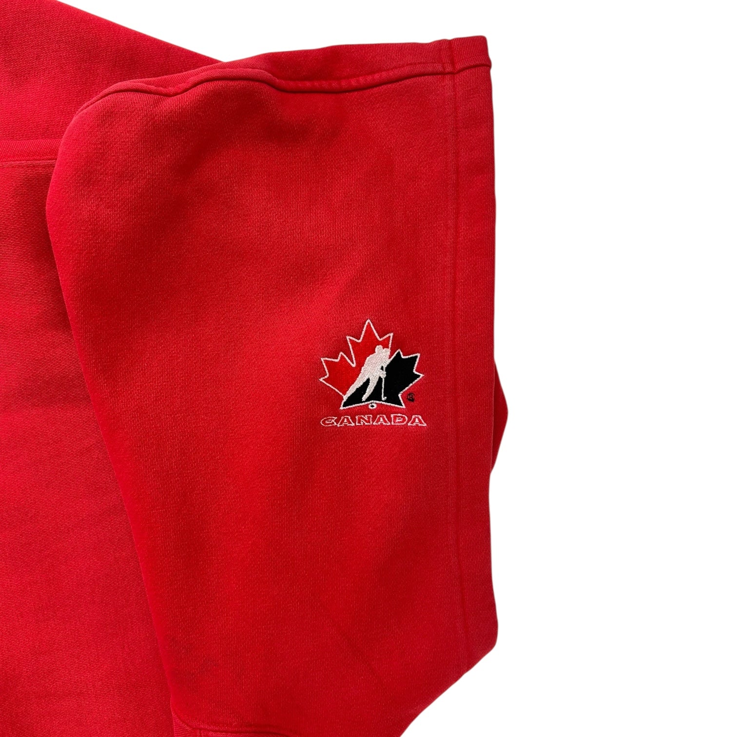 Vintage Nike Team Canada Hoodie Red