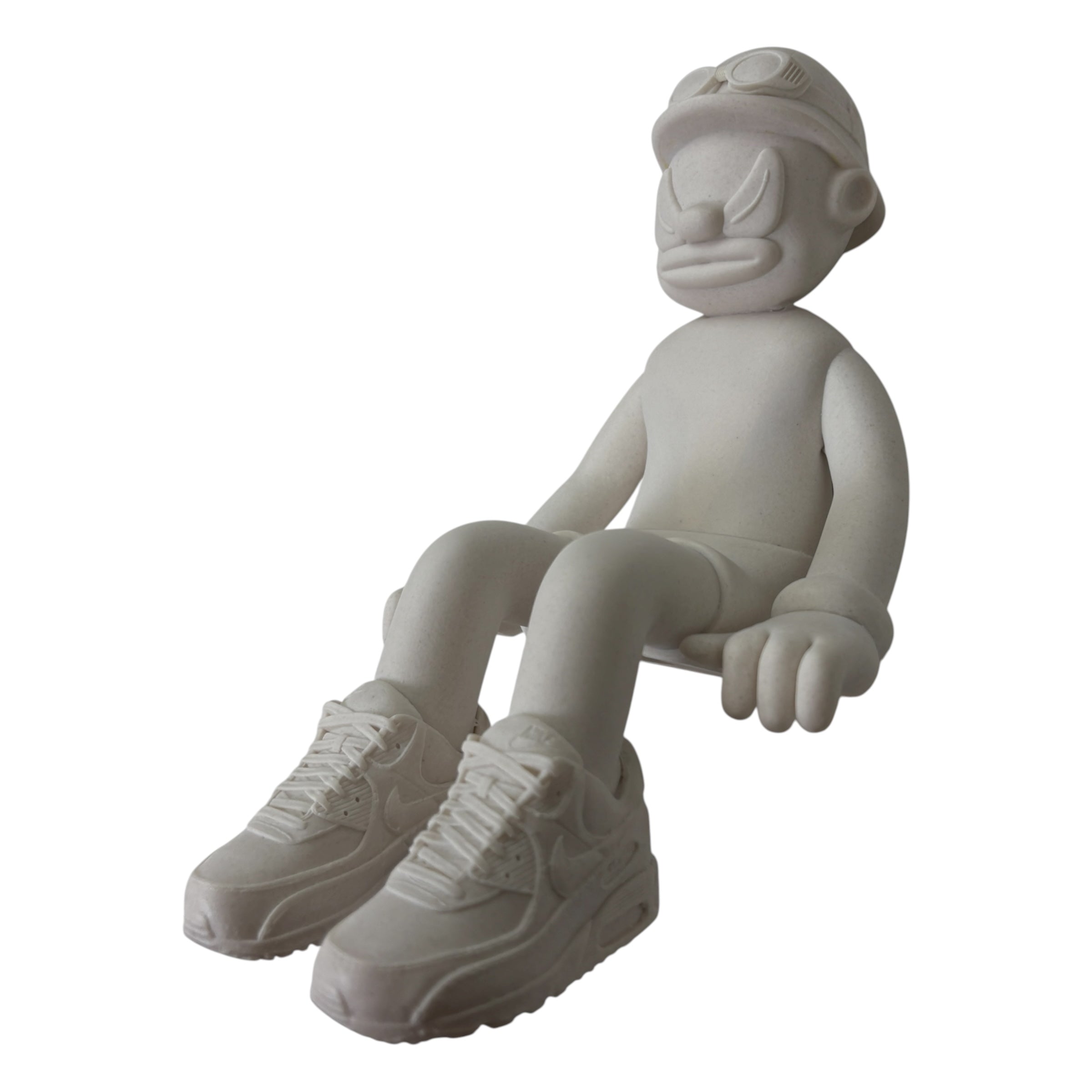 Nike Olaolu Slawn Ledge Boy Sculpture White