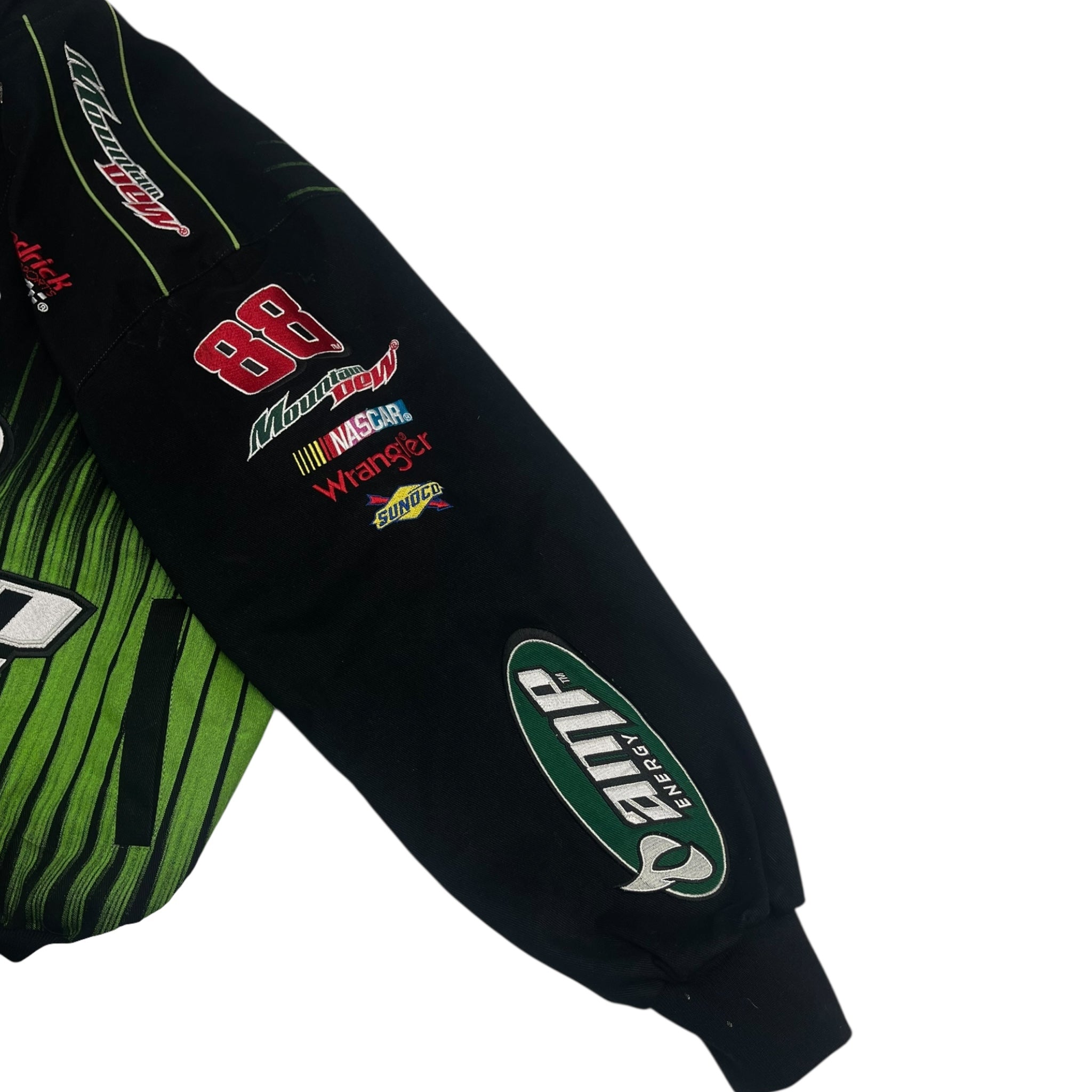 Vintage Dale Earnhardt Jr AMP Mountain Dew NASCAR Jacket
