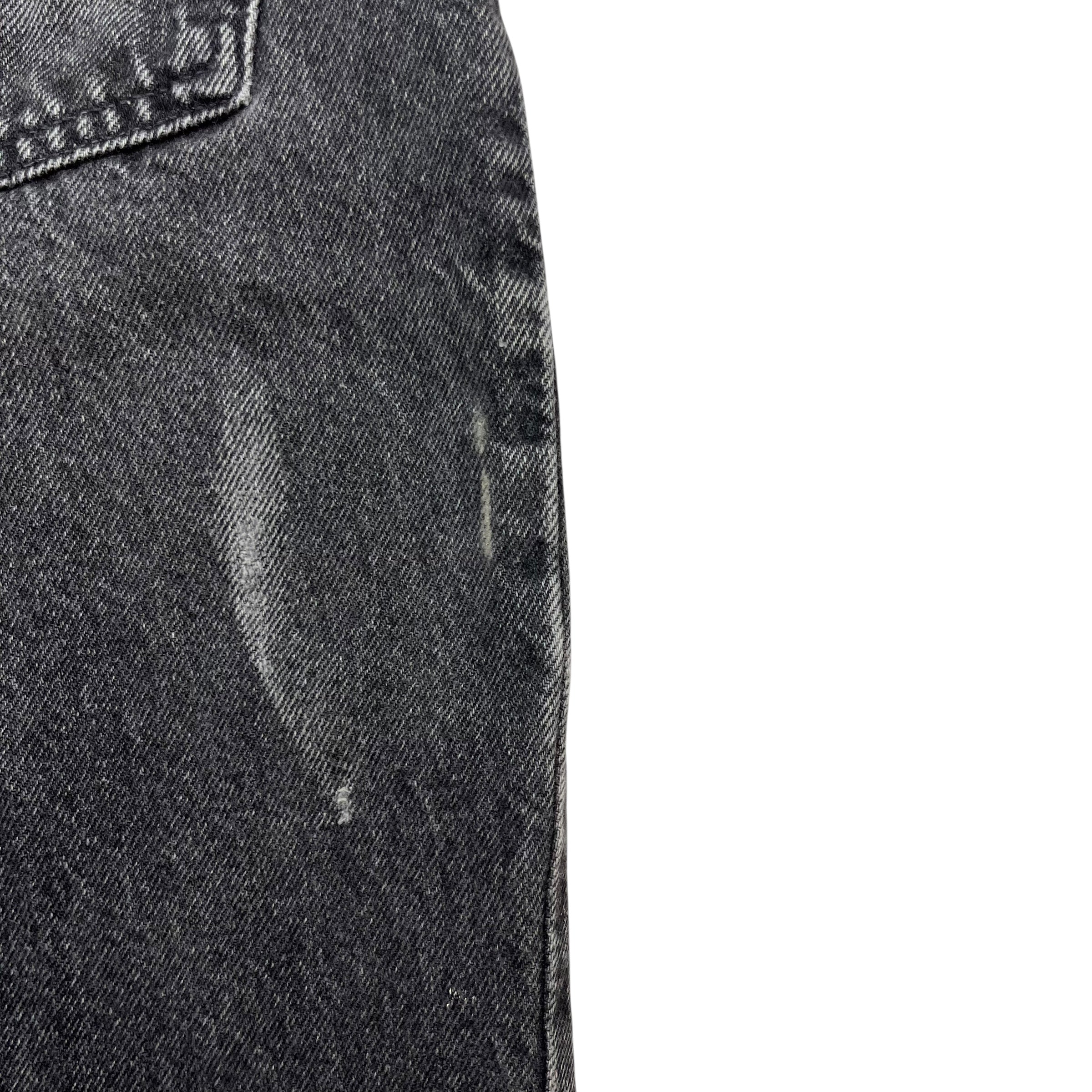 Vintage Levi’s Orange Tab 506 Denim Pants Faded Black