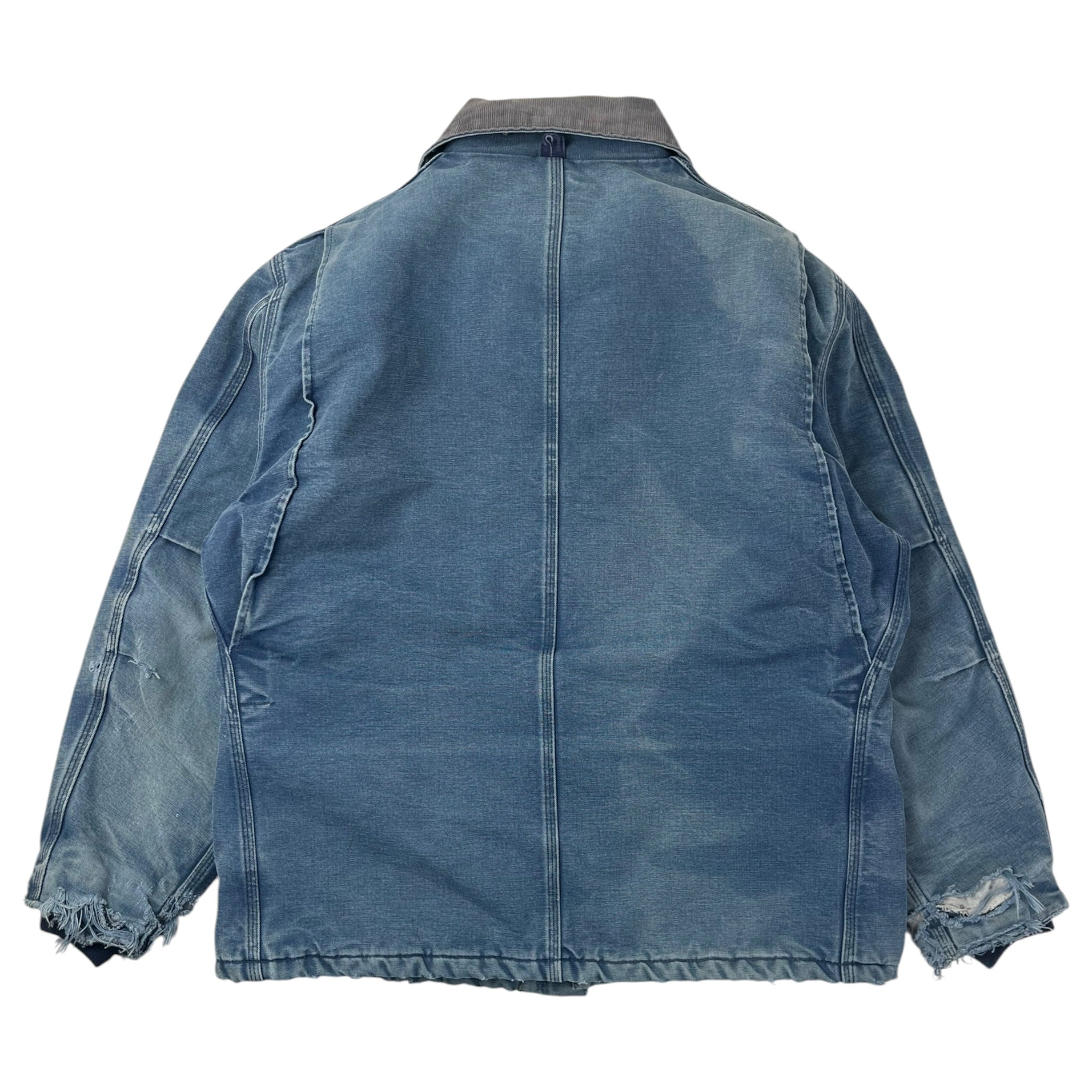 Carhartt Quilted Nylon-Lined Firm Duck Arctic Traditional Coat Faded Blue