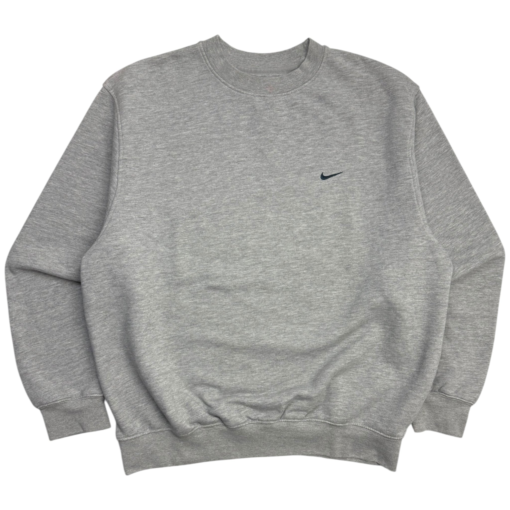 Vintage Y2K Nike Pocket Swoosh Crewneck Grey